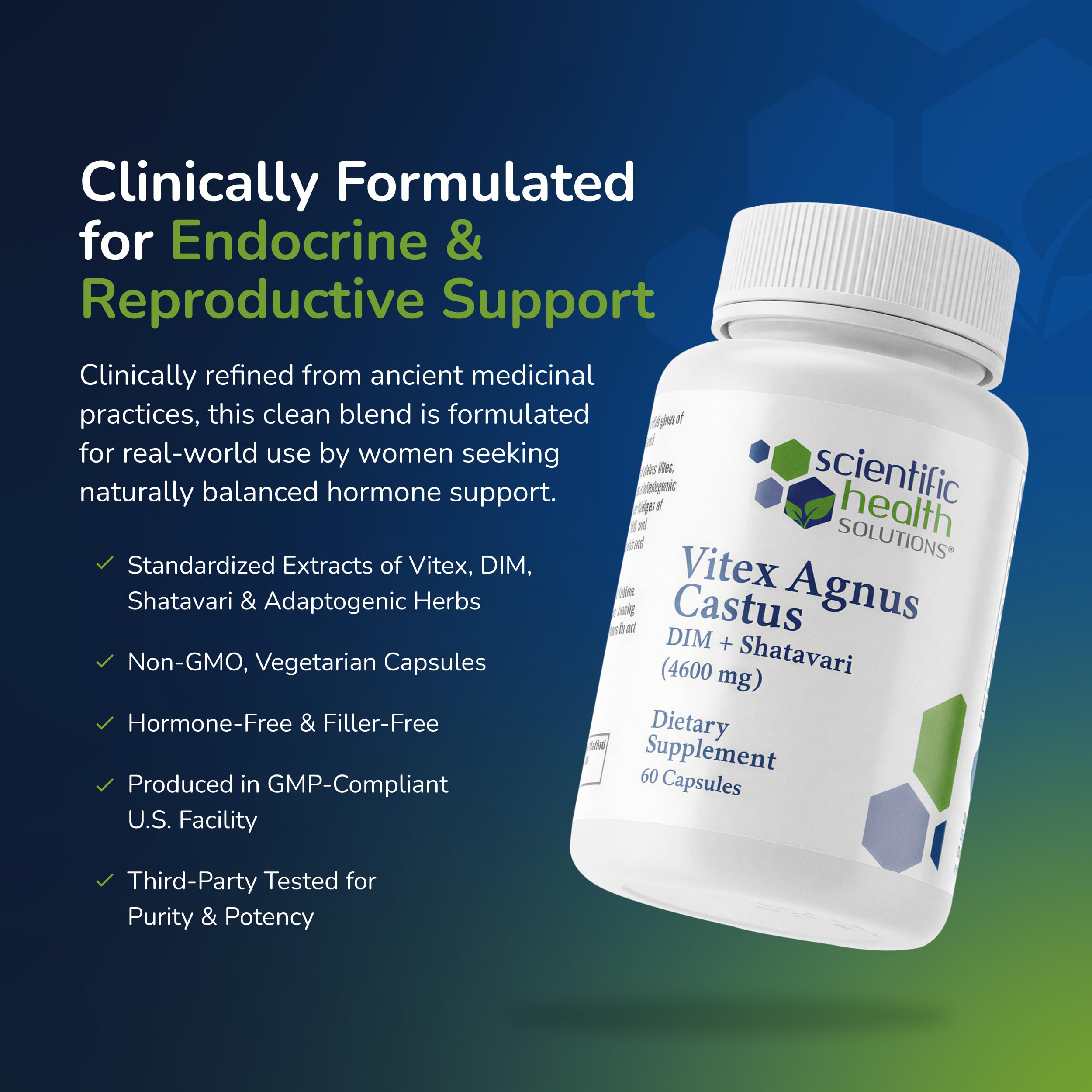 Scientific Health Solutions Vitex + DIM + Shatavari Hormone Balance Supplement – PMS, Menopause & Cycle Support for Women – Adaptogenic Complex with Maca, Ashwagandha, Dandelion – Vegan (2-Pack) Scientific Health Solutions Au supplements