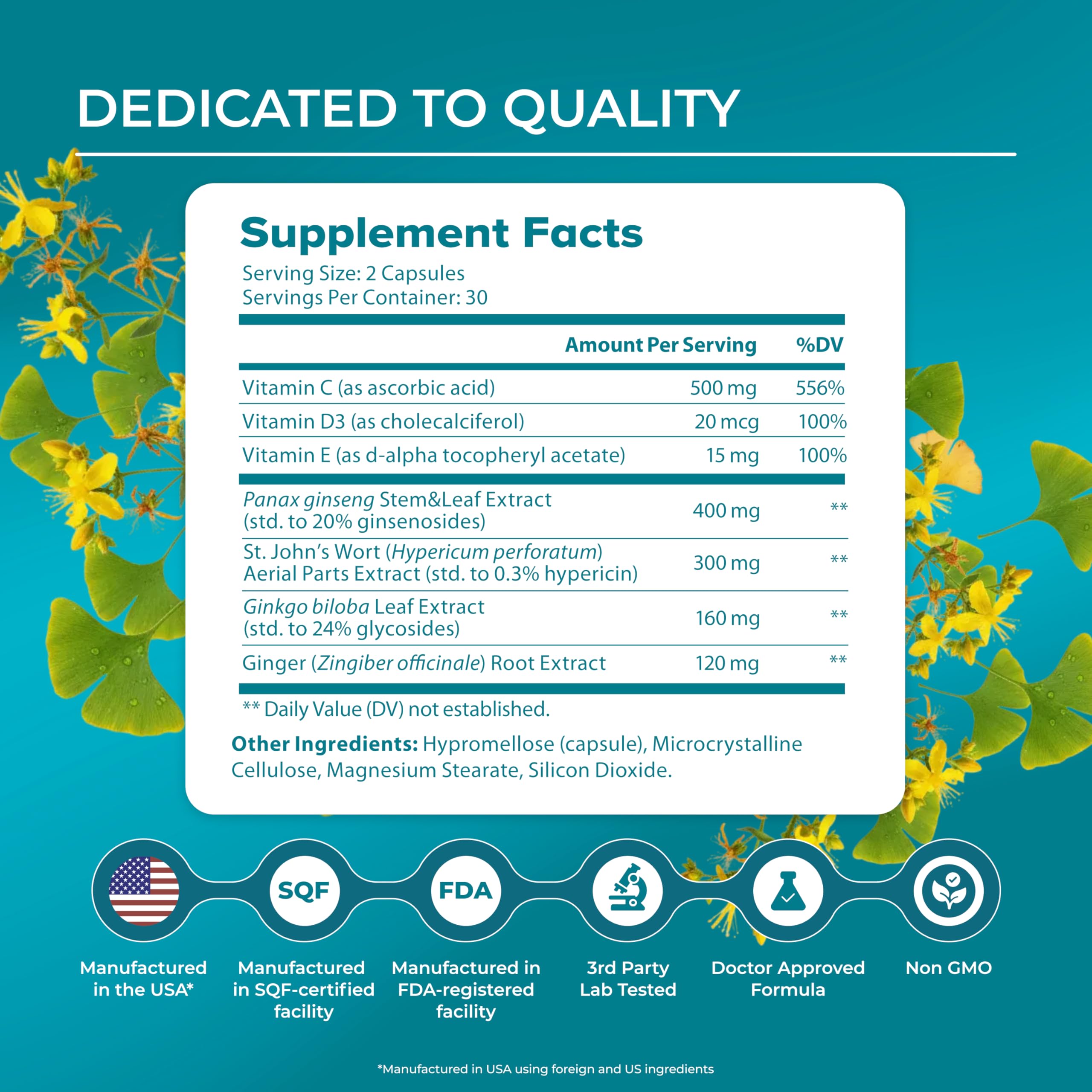 PUREHEALTH RESEARCH BreatheCore - Lung Detox for Smokers - Lung Cleanse & Support Supplement for Women & Men - Ginger Root, Ginkgo Biloba, St Johns Wort, Panax Ginseng & More - 60 Capsules PUREHEALTH RESEARCH Au supplements