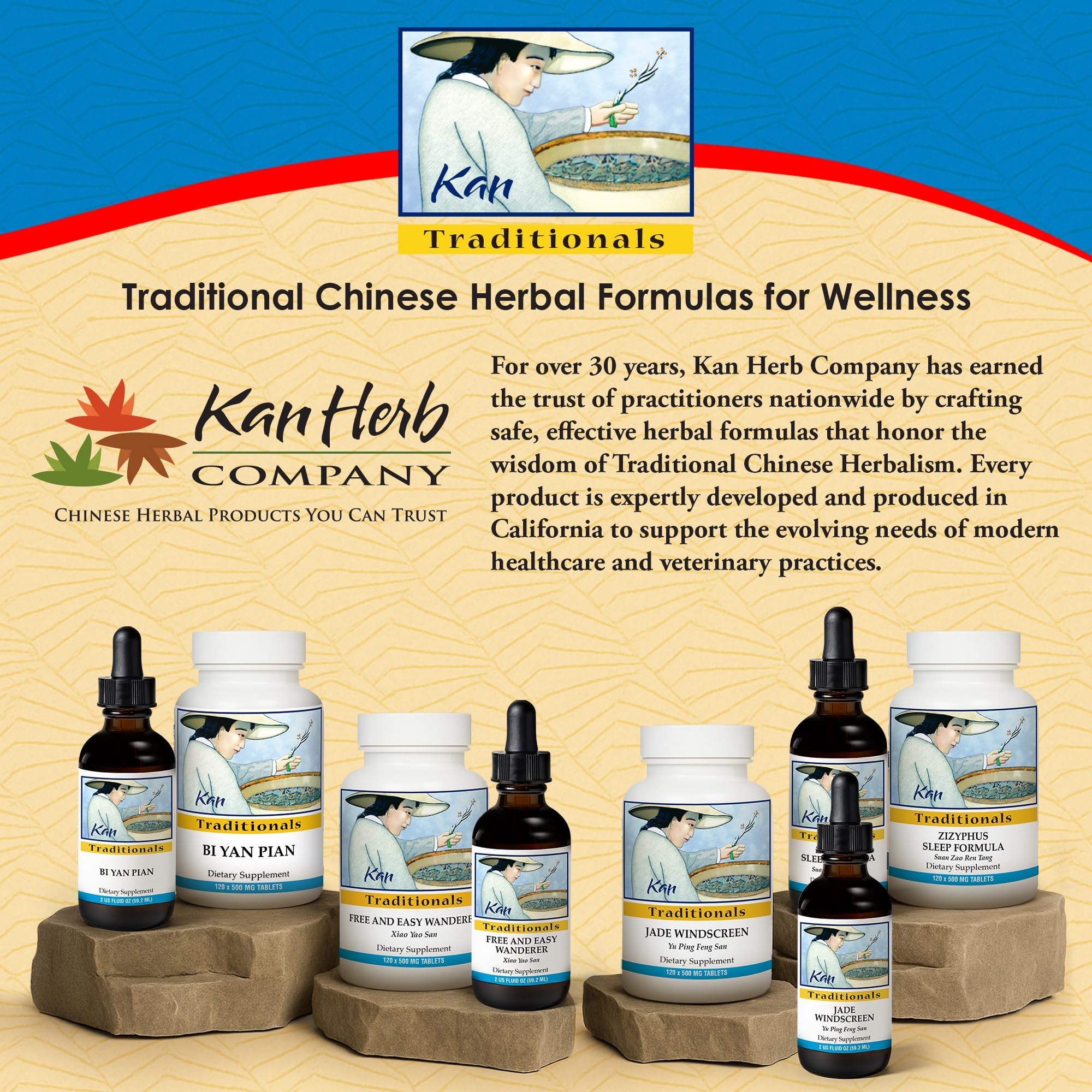 Kan Herbs Company Peony & Licorice Formula Tablets – Traditional Chinese Herbal Blend with White Peony Root & Chinese Licorice to Support Liver Balance, Muscle Comfort & Digestive Harmony, 60 Tablets Kan Herb Au supplements