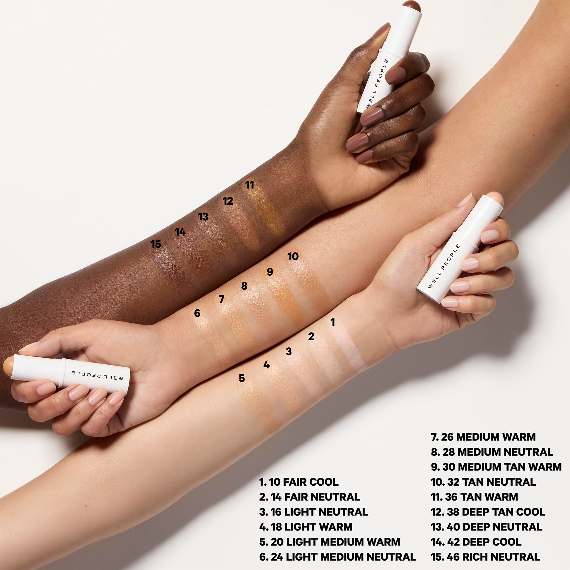 Well People Supernatural Complexion Stick Foundation + Concealer, Buildable, Light-to-Medium Coverage, Soft Matte Finish, Lightweight + Hydrating, Multi-Use, Vegan & Cruelty-Free, 20 Light Medium Warm Well People Au supplements