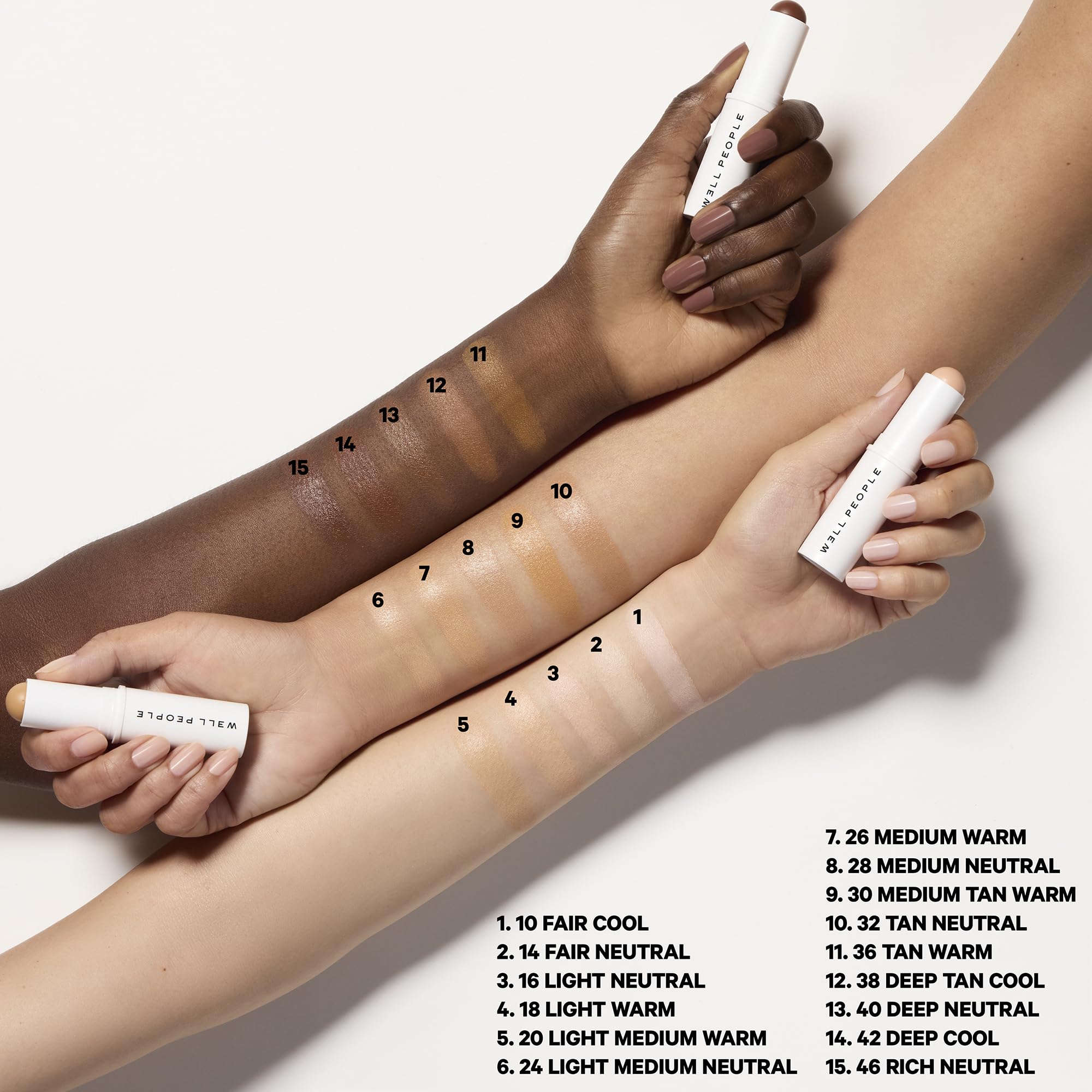 Well People Supernatural Complexion Stick Foundation + Concealer, Buildable, Light-to-Medium Coverage, Soft Matte Finish, Lightweight + Hydrating, Multi-Use, Vegan & Cruelty-Free, 20 Light Medium Warm Well People Au supplements