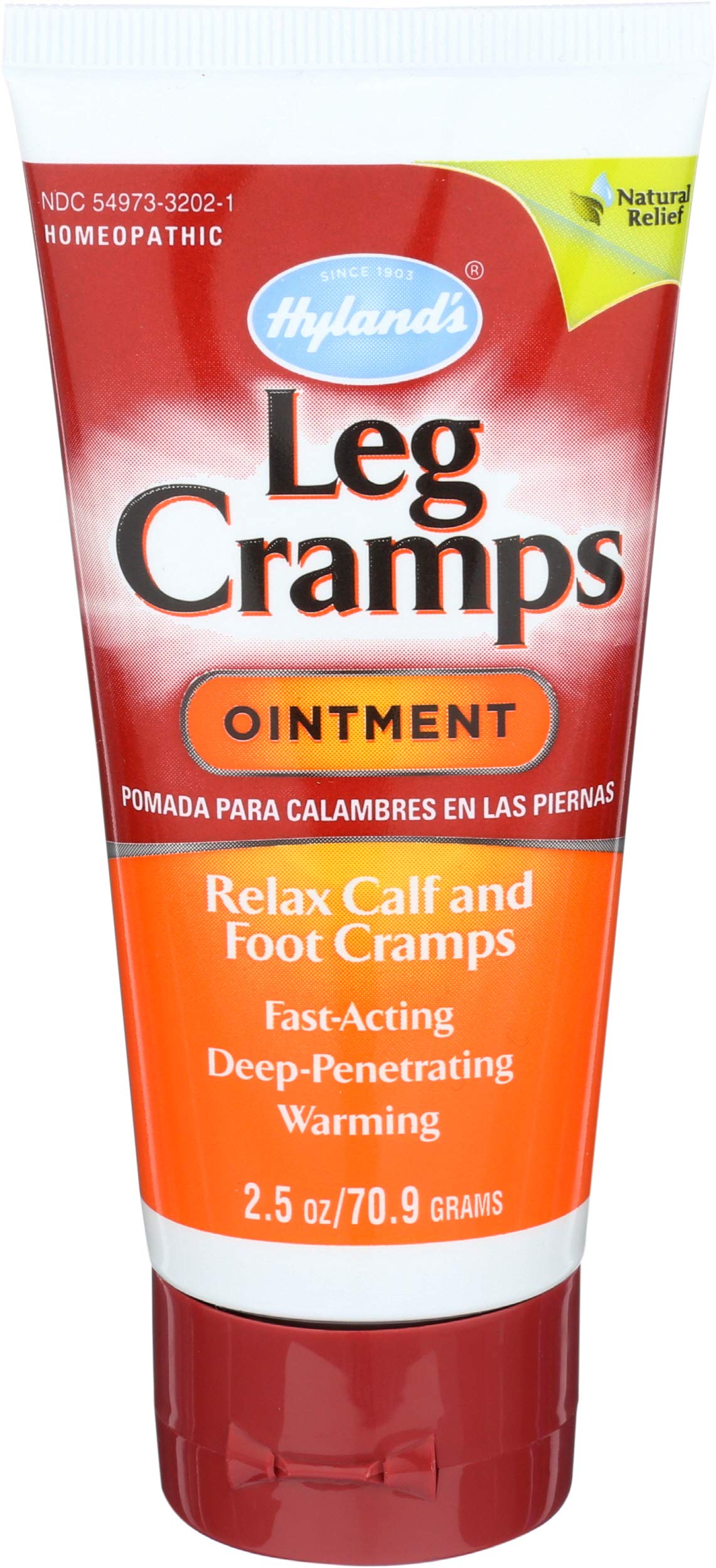 Hylands Homeopathic Leg Cramps - Ointment - 2.5 oz Hyland's Au supplements