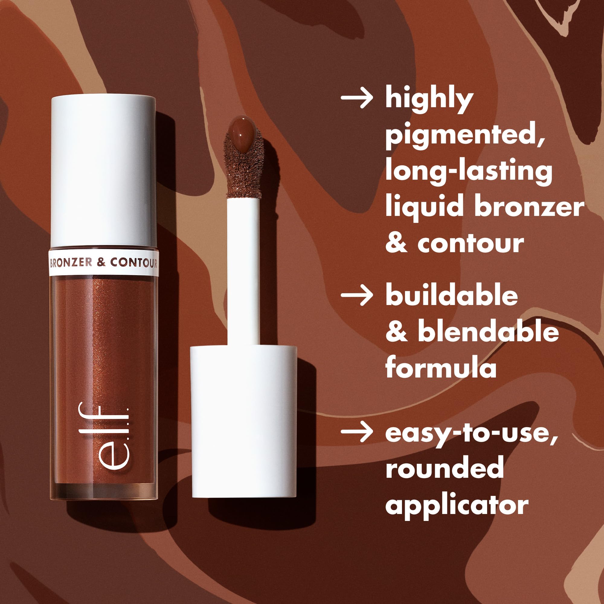 e.l.f. Camo Liquid Bronzer & Contour, Silky Highly Pigmented Formula, Creates a Long-Lasting Bronzed Glow & Natural Look, Vegan & Cruelty-Free, 2 Fair/Light e.l.f. Au supplements