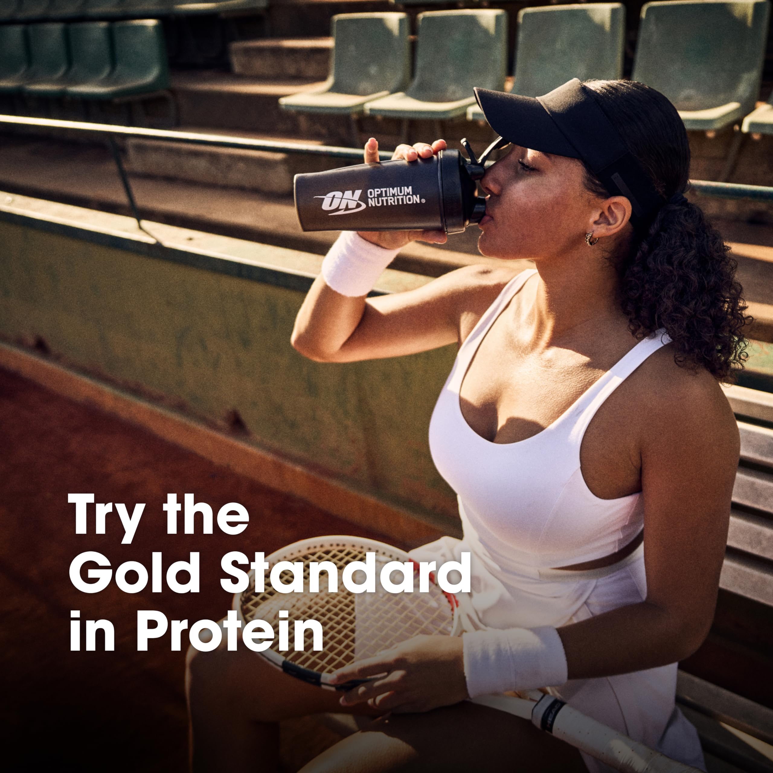 Optimum Nutrition Gold Standard 100% Whey Protein Powder, Double Rich Chocolate 1.98 Pound (Packaging May Vary) Optimum Nutrition Au supplements