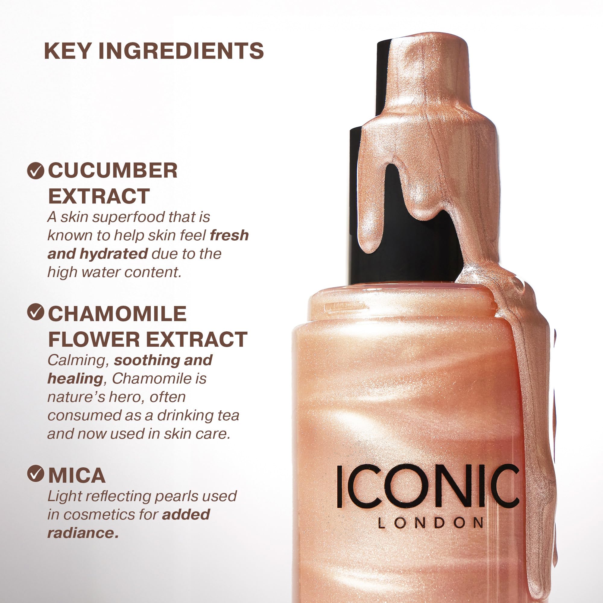 ICONIC LONDON Prep-Set-Glow | Hydrating + Setting + Glowing Spray, 3-in-1 Formula for a Dewy, Radiant Finish, Cruelty-Free, Vegan Makeup, 4.22 Fl oz ICONIC LONDON Au supplements