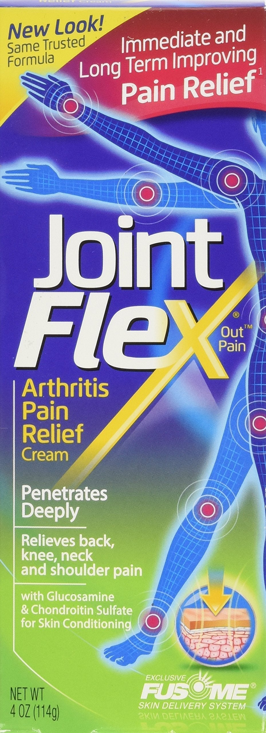 JointFlex Pain Relieving Cream 4 oz JointFlex Au supplements