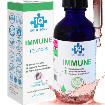 1Q Immune – Liquid Immune Support Supplement for Kids | Elderberry Extract, Turmeric & Acerola Cherry 1Q Solutions Au supplements