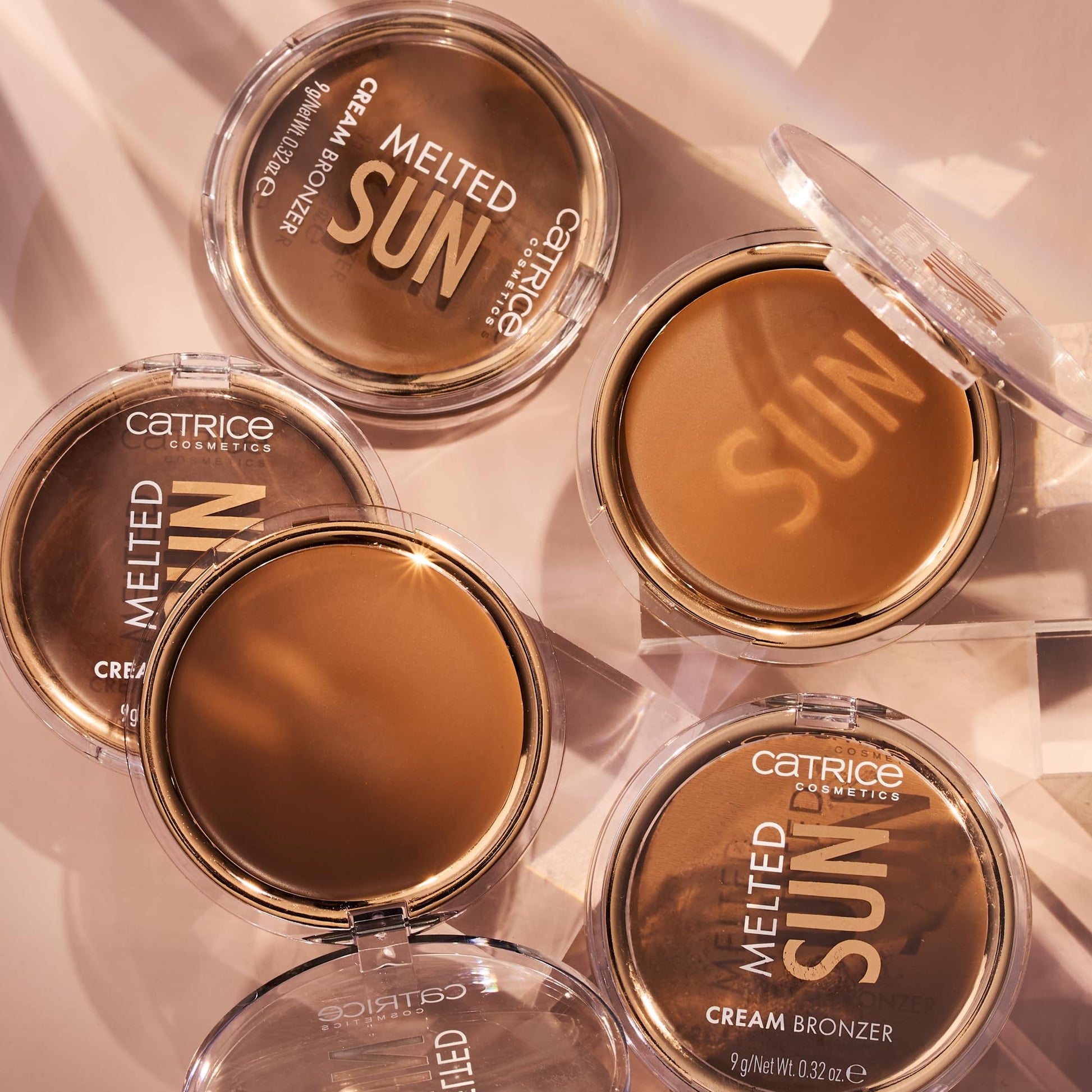 Catrice | Melted Sun Cream Bronzer, Easy to Blend Buildable Coverage for Long Lasting Bronzed Glow, Vegan & Cruelty Free, Without Parabens, Oil & Microplastic Particles (30 | Pretty Tanned) Catrice Au supplements