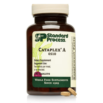 Standard Process Cataplex A - Supports Eye Health & Mucous Membranes - Supports Healthy Vision & Provides Antioxidant Vitamin A - Non-Dairy & Non-Soy - 180 Tablets Standard Process Inc. Au supplements