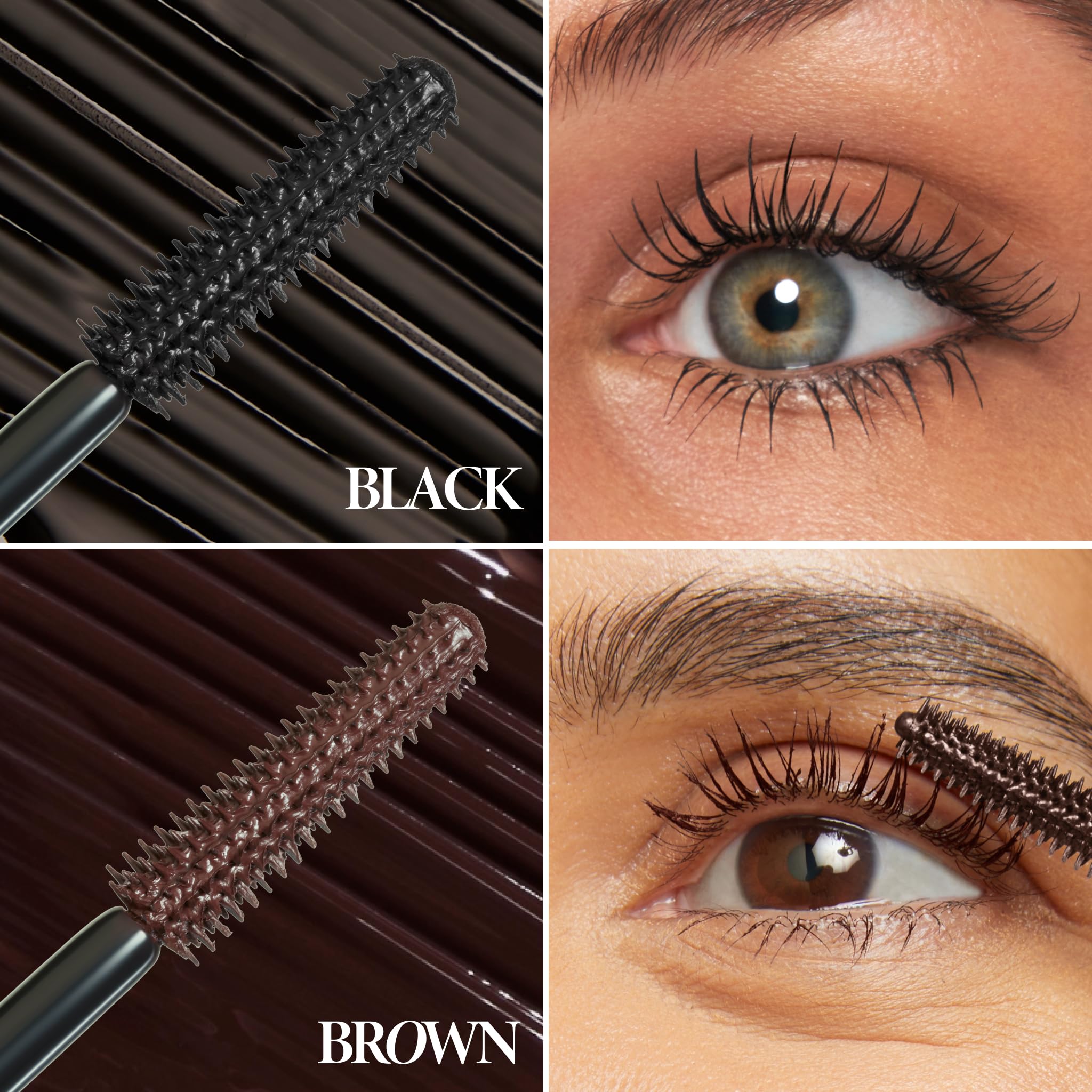 LAURA GELLER NEW YORK Kajal Longwear Mascara, Brown - Lengthening, Defining, Curling, Buildable Formula Eye Makeup - Natural Look for Everyday LAURA GELLER NEW YORK Au supplements