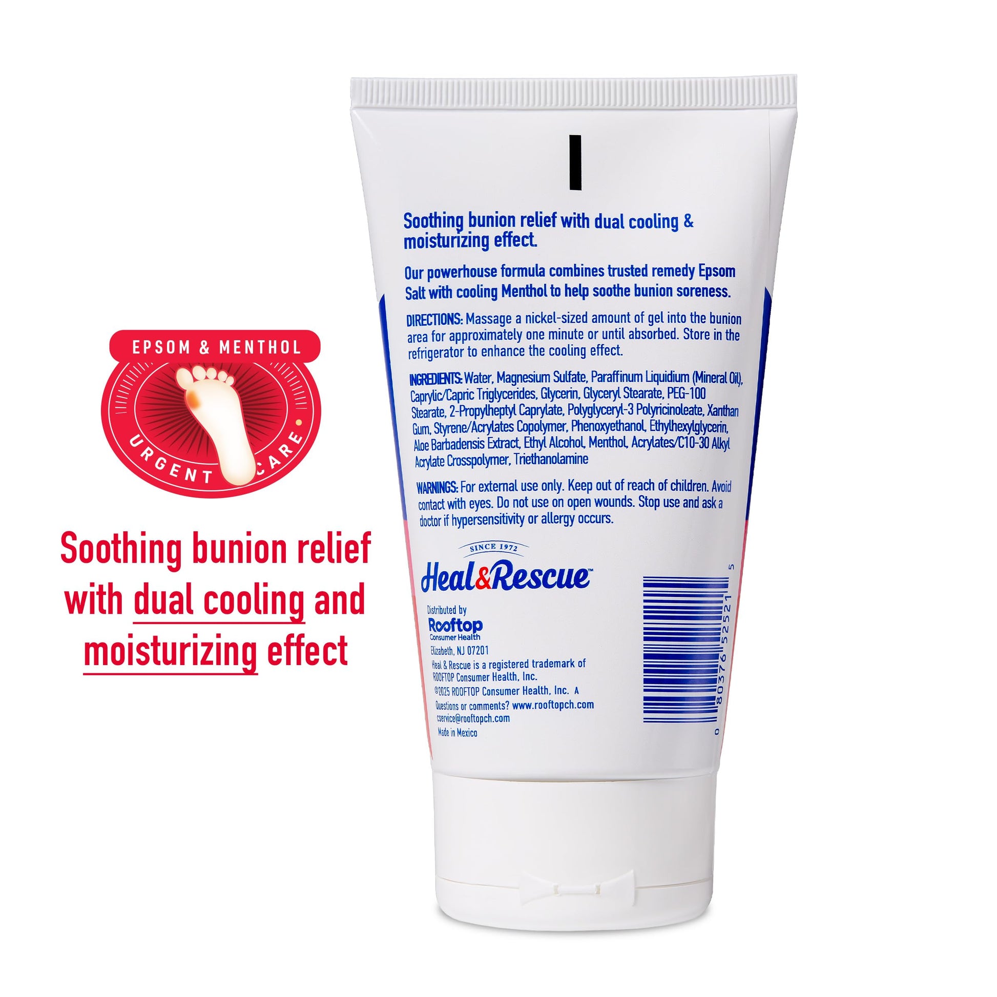 PROFOOT Bunion Relief Rub, White Heal&Rescue Au supplements