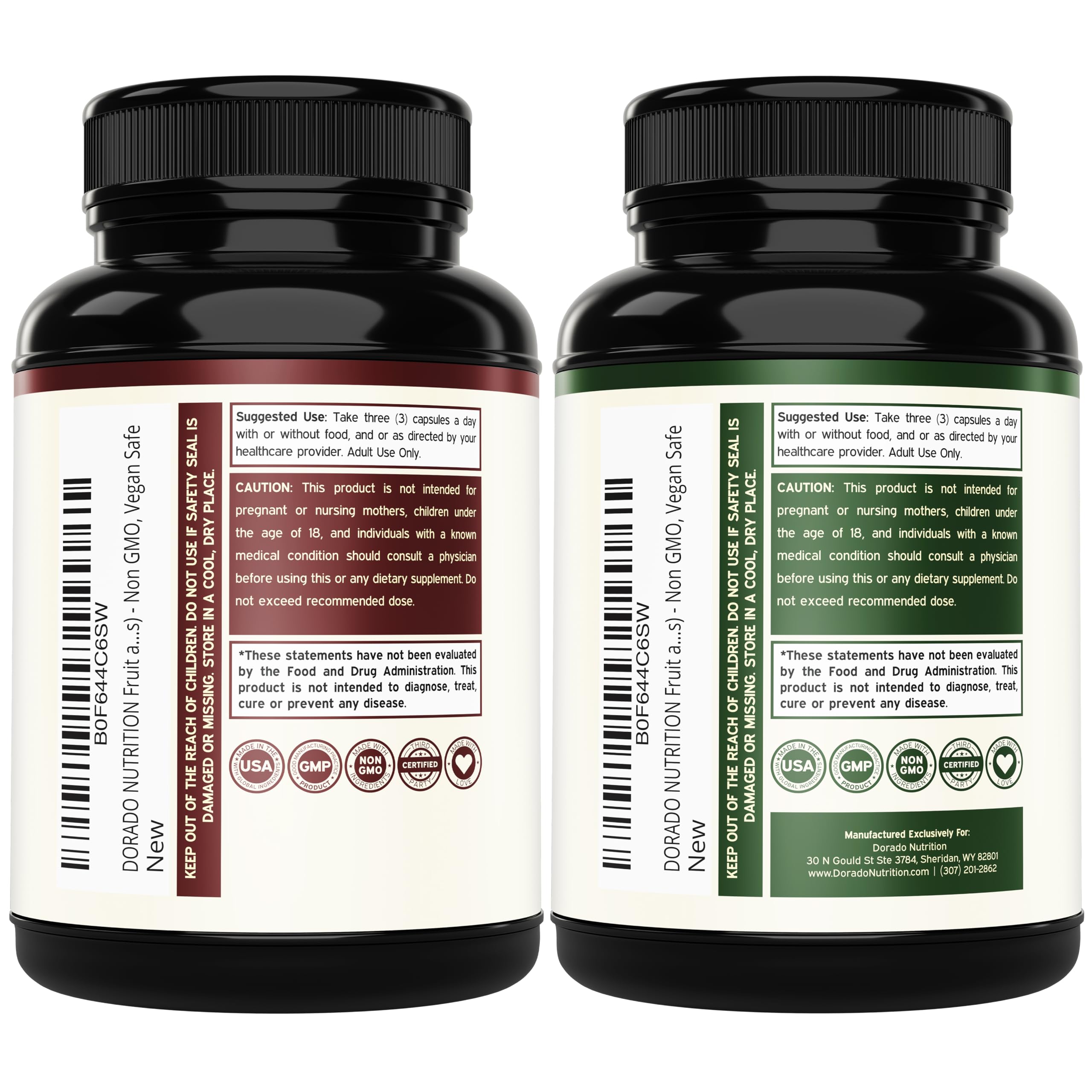 Fruit and Veggies Supplement (180 Capsules) Superfood Fruits and Vegetables Supplements for Adults - Premium Super Food for Energy and Immune Support - Veggies Capsules - Non-GMO & Vegan - USA Made DORADO NUTRITION Au supplements
