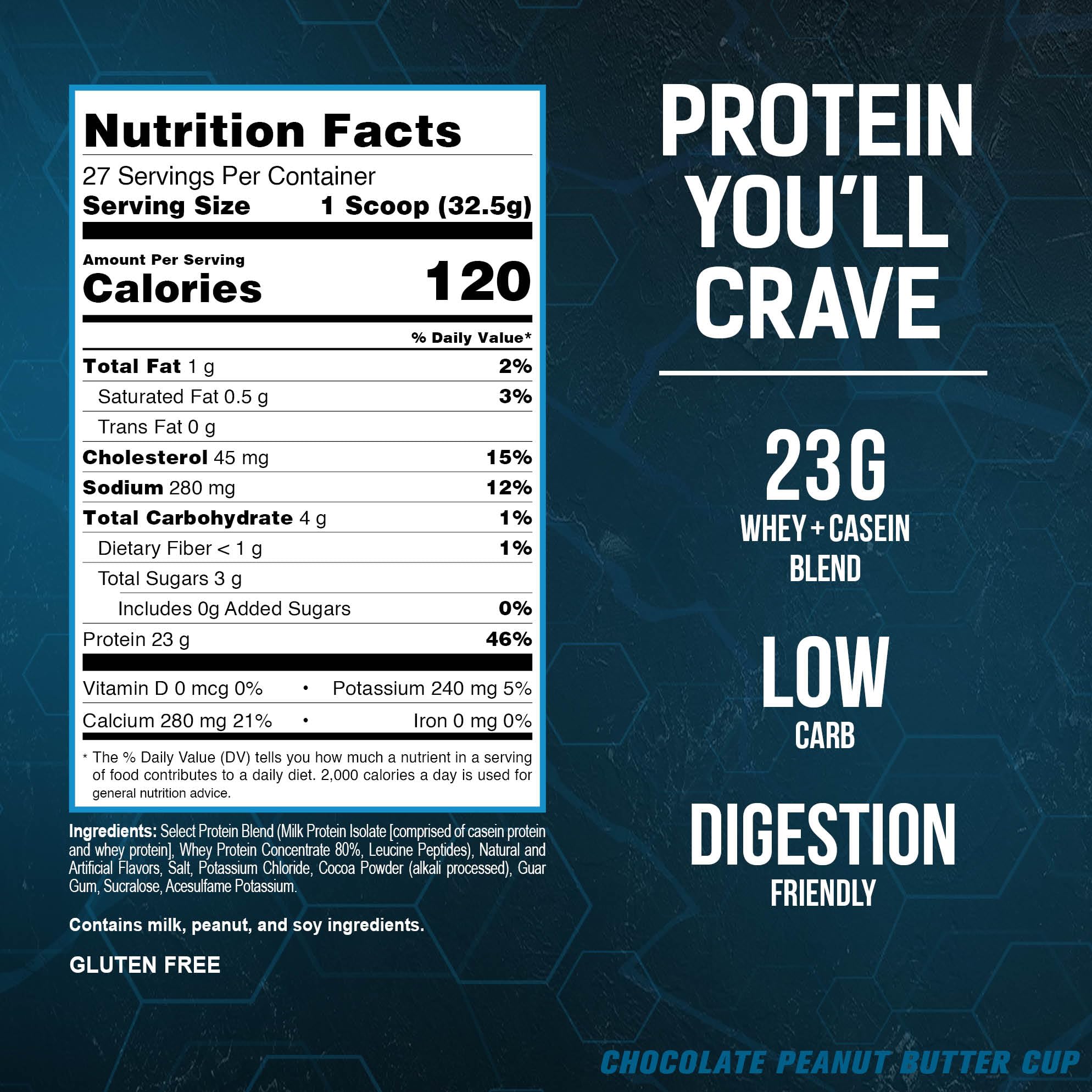 PEScience Select Low Carb Protein Powder, Chocolate Peanut Butter Cup, 27 Serving PEScience Au supplements