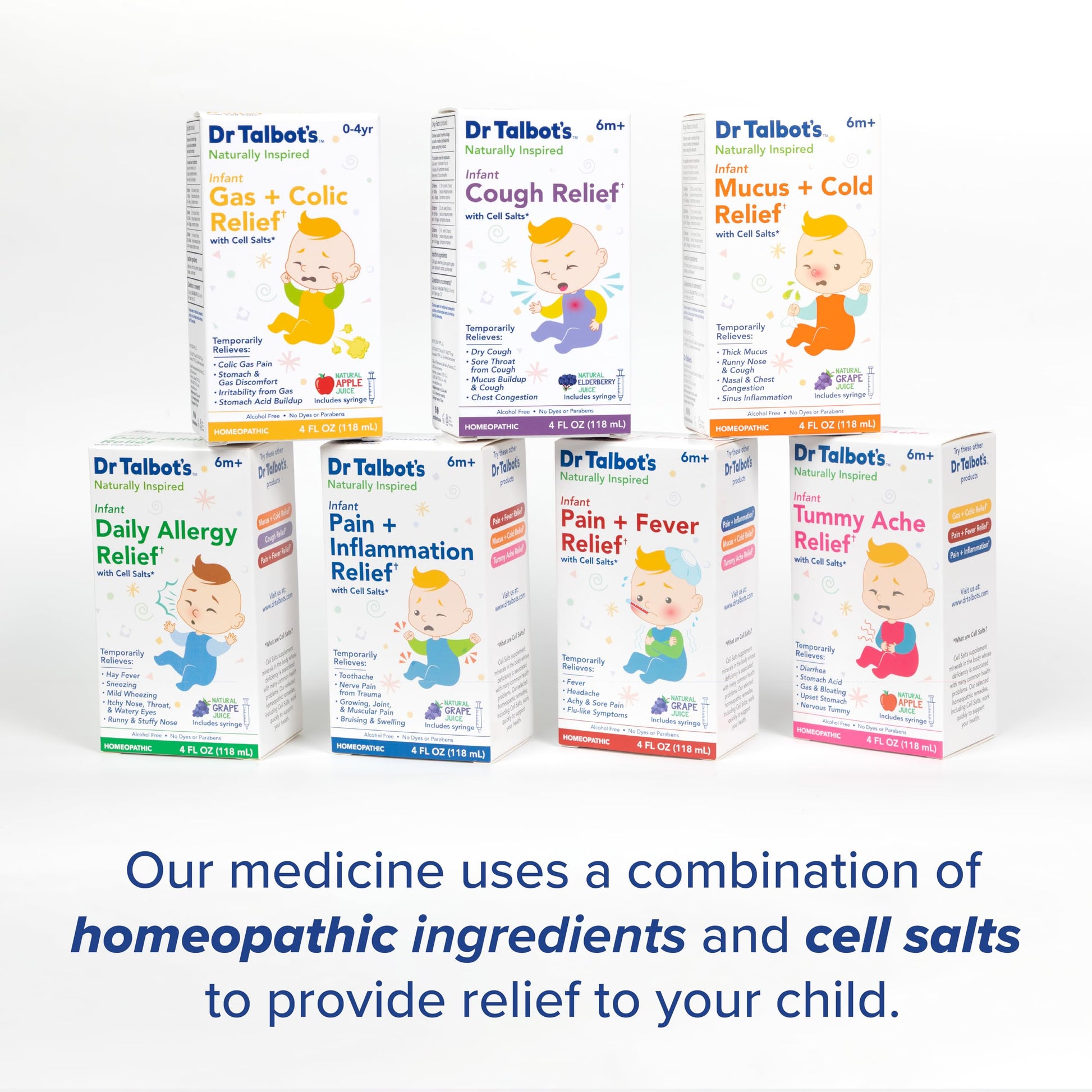 Dr. Talbot's Infant Pain and Fever Relief Liquid Medicine - 4 fl oz - 6+ Months - Grape Juice Flavor - No Alcohol, Dyes, or Parabens - Baby Essentials Dr. Talbot's Au supplements