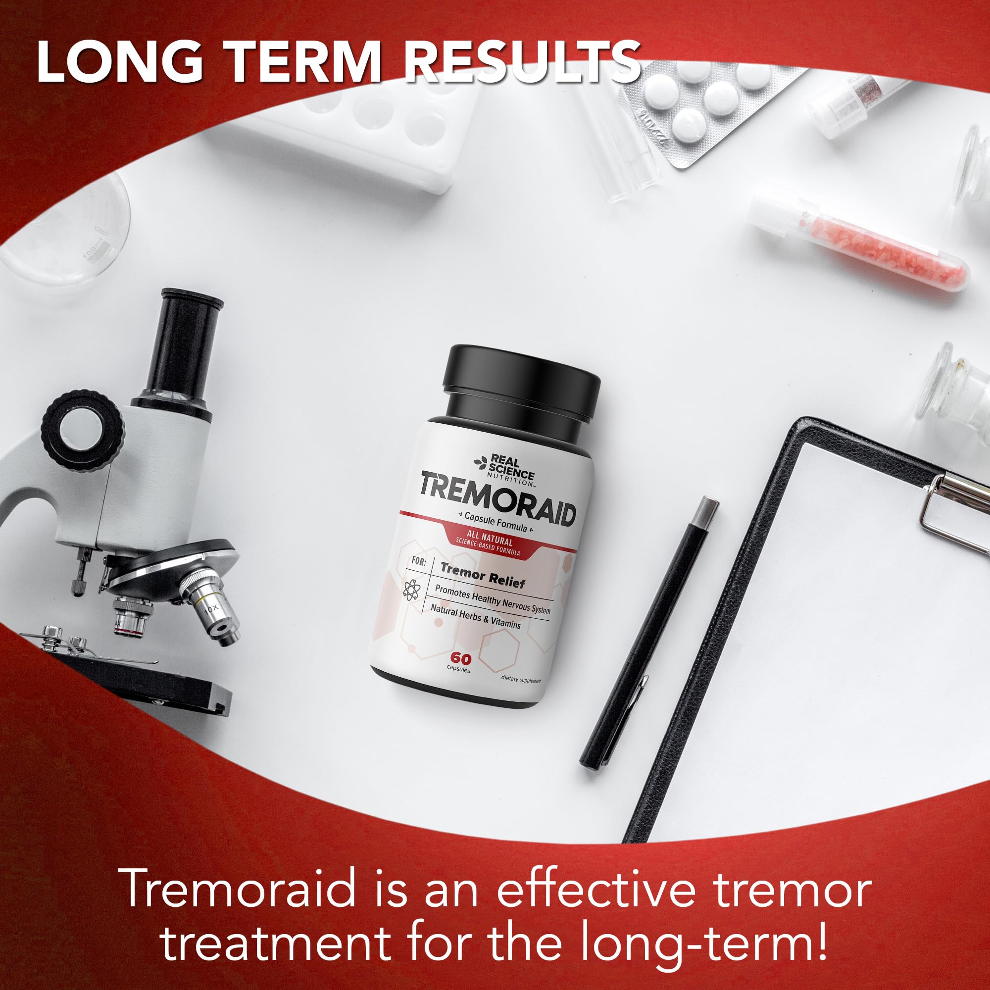 Tremoraid Essential Tremor Relief Supplements (60 Caps)* (3 Bottles) Tremoraid Au supplements