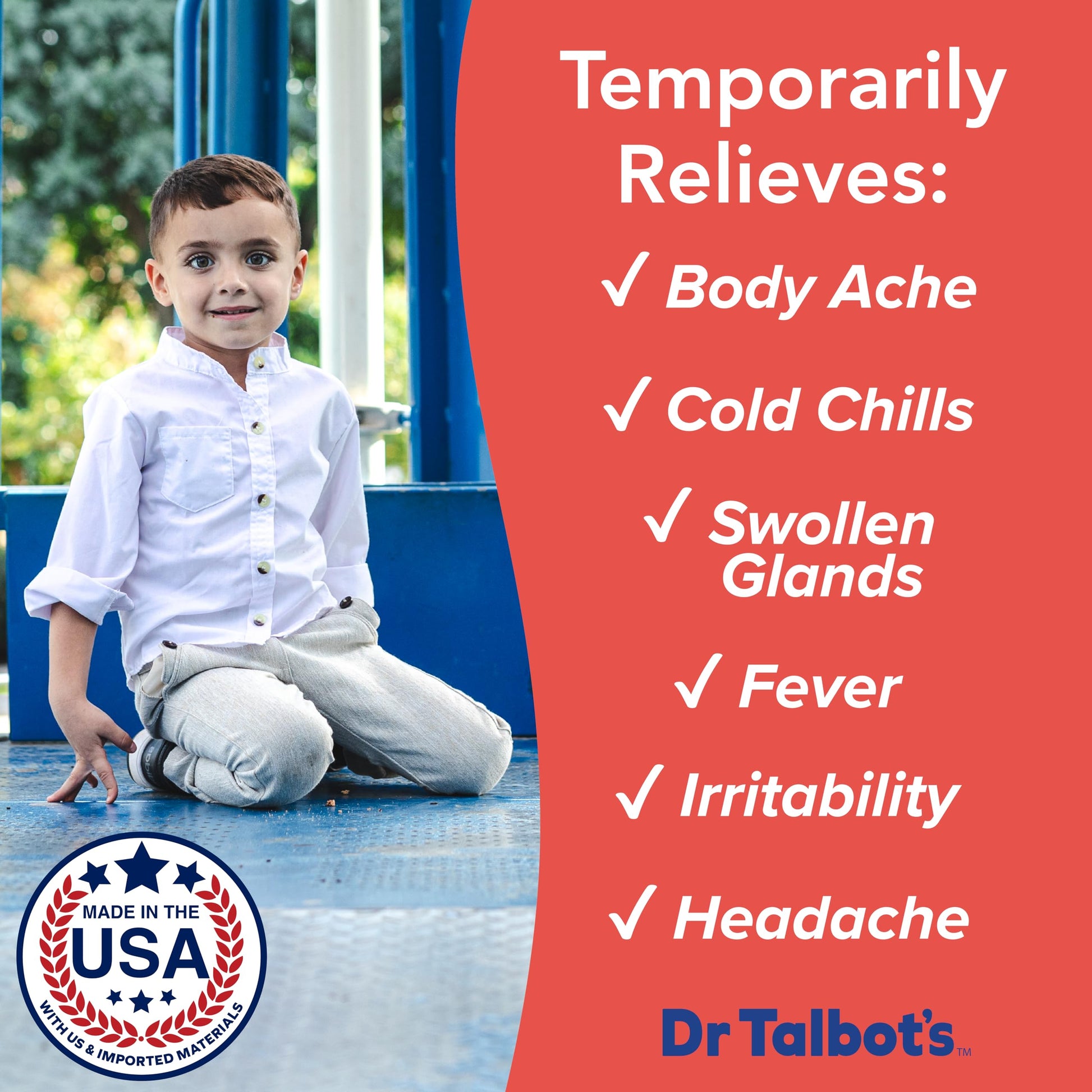Dr. Talbot's Infant Pain and Fever Relief Liquid Medicine - 4 fl oz - 6+ Months - Grape Juice Flavor - No Alcohol, Dyes, or Parabens - Baby Essentials Dr. Talbot's Au supplements