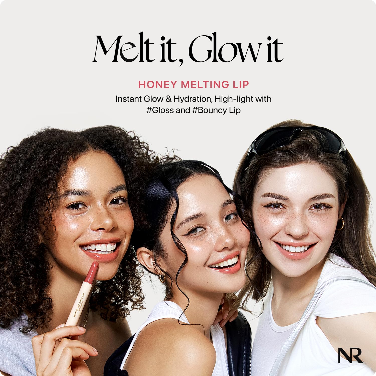 Nature Republic HONEY MELTING LIP (03 BERRY) SOFT LIP STICK, Hydrating Gloss, Moisturizing balms, Sheer tint, Shine & Glowy Finish, korean make up Nature Republic Au supplements
