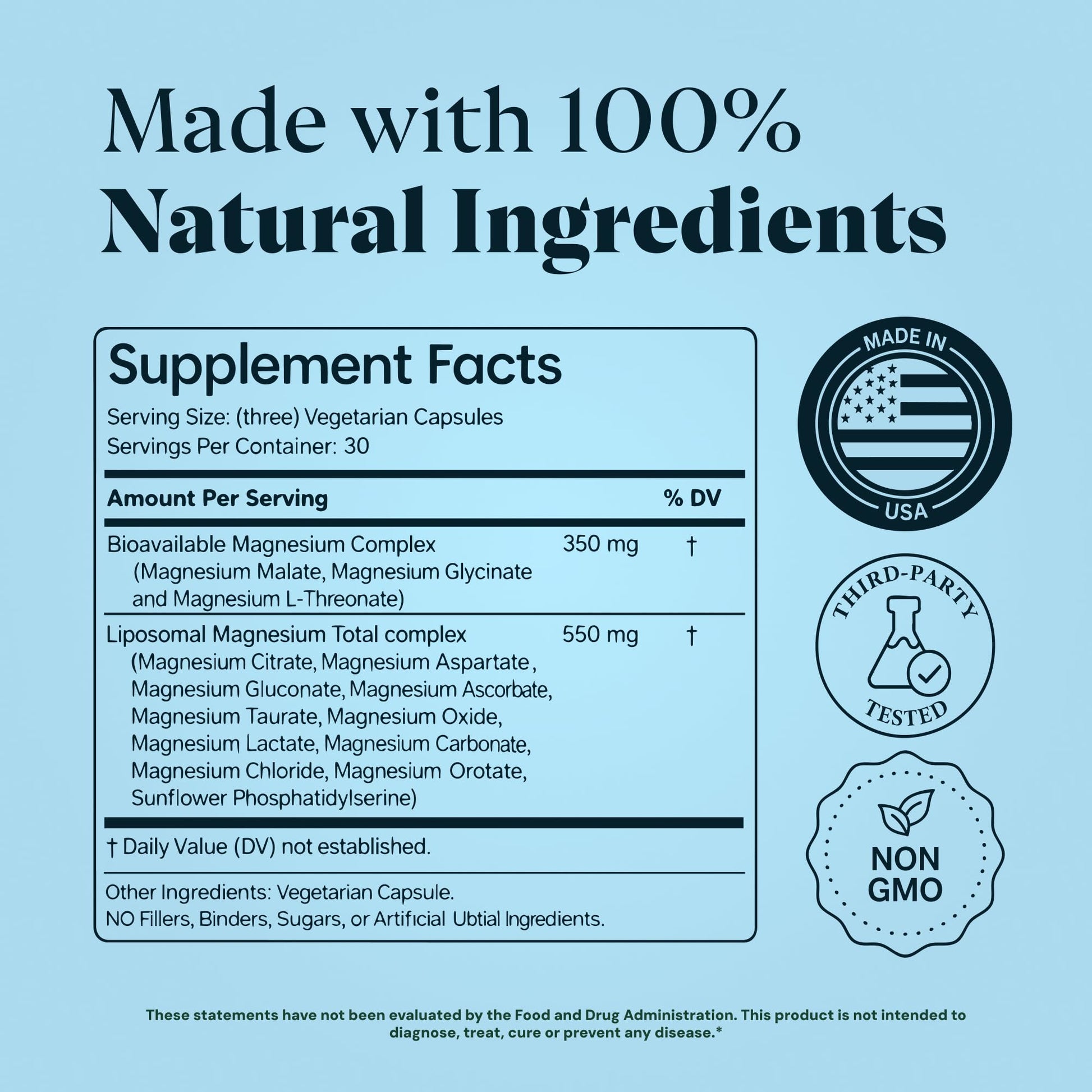 Magnesium Complex for Women & Men, 1000mg – MAGPLUS+ 13-in-1 Advanced Liposomal Ultra Formula – Glycinate, L-Threonate & Triple Magnesium Blend – Brain, Memory & Deep Sleep – 90 Capsules Plus+Ultra Au supplements