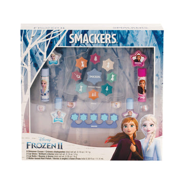 Lip Smacker Disney Frozen II Color Makeup Set For Girls, Shimmer Cream, Lip Gloss, Lip Balm, Nail Polish Lip Smacker Au supplements