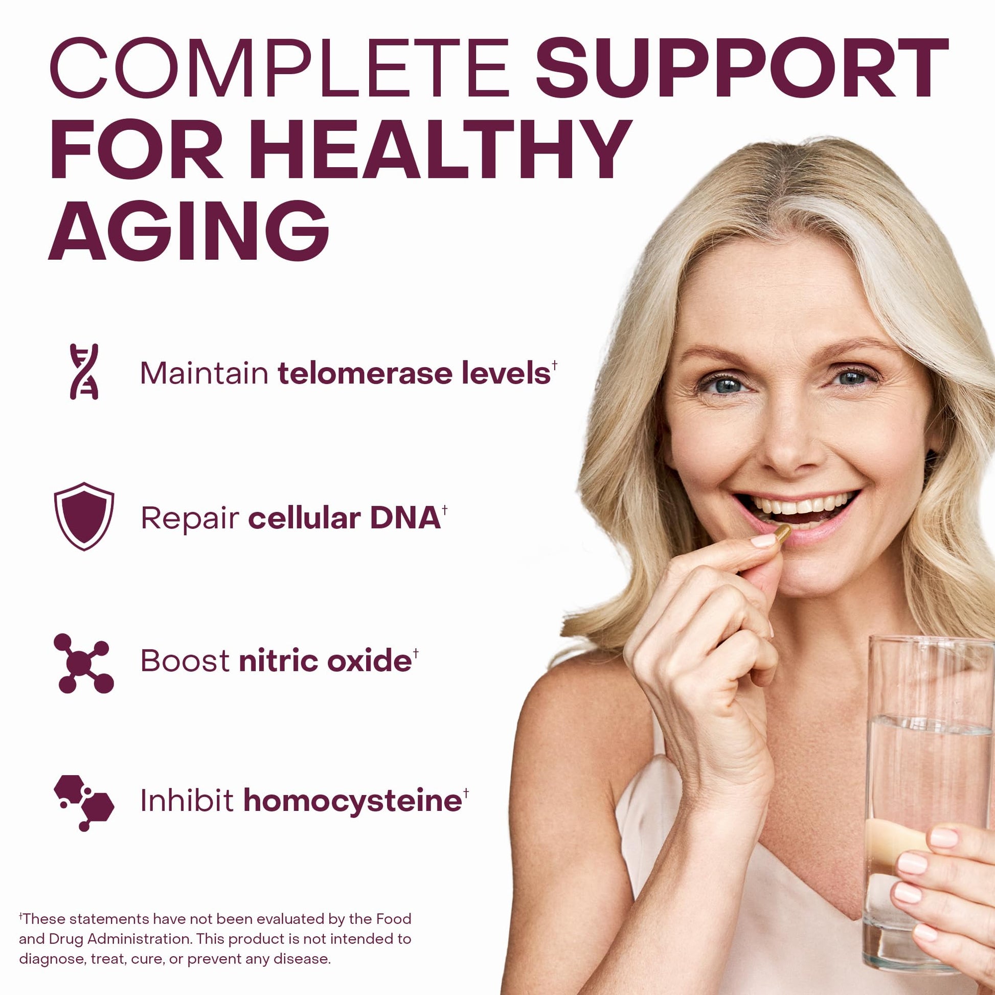 Healthycell Telomere Length Supplement - Anti-Aging Telomere Lengthening Supplements with Phytonutrients & Vitamins for Cellular Health - AC-11, Astragalus & Resveratrol - 30 Capsules Healthycell Au supplements