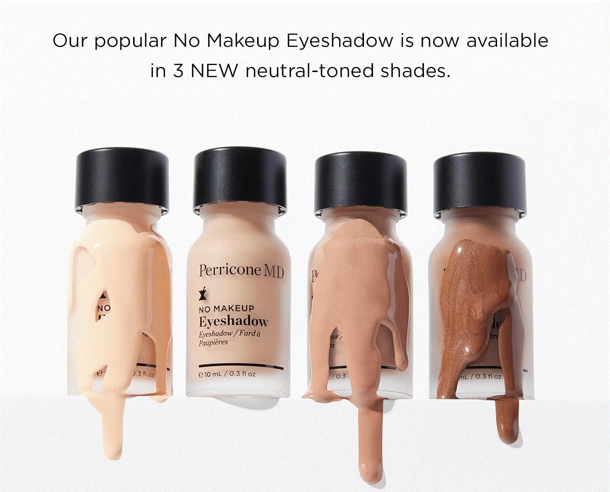 Perricone MD No Makeup Liquid Eyeshadow - Hydrating Serum Texture - Crease-Proof Anti-Aging with Vitamin C - Smooths & Brightens Eyelids - Long-Wearing Satin Finish for All Ages, Shade 2, 0.3 fl oz Perricone MD Au supplements