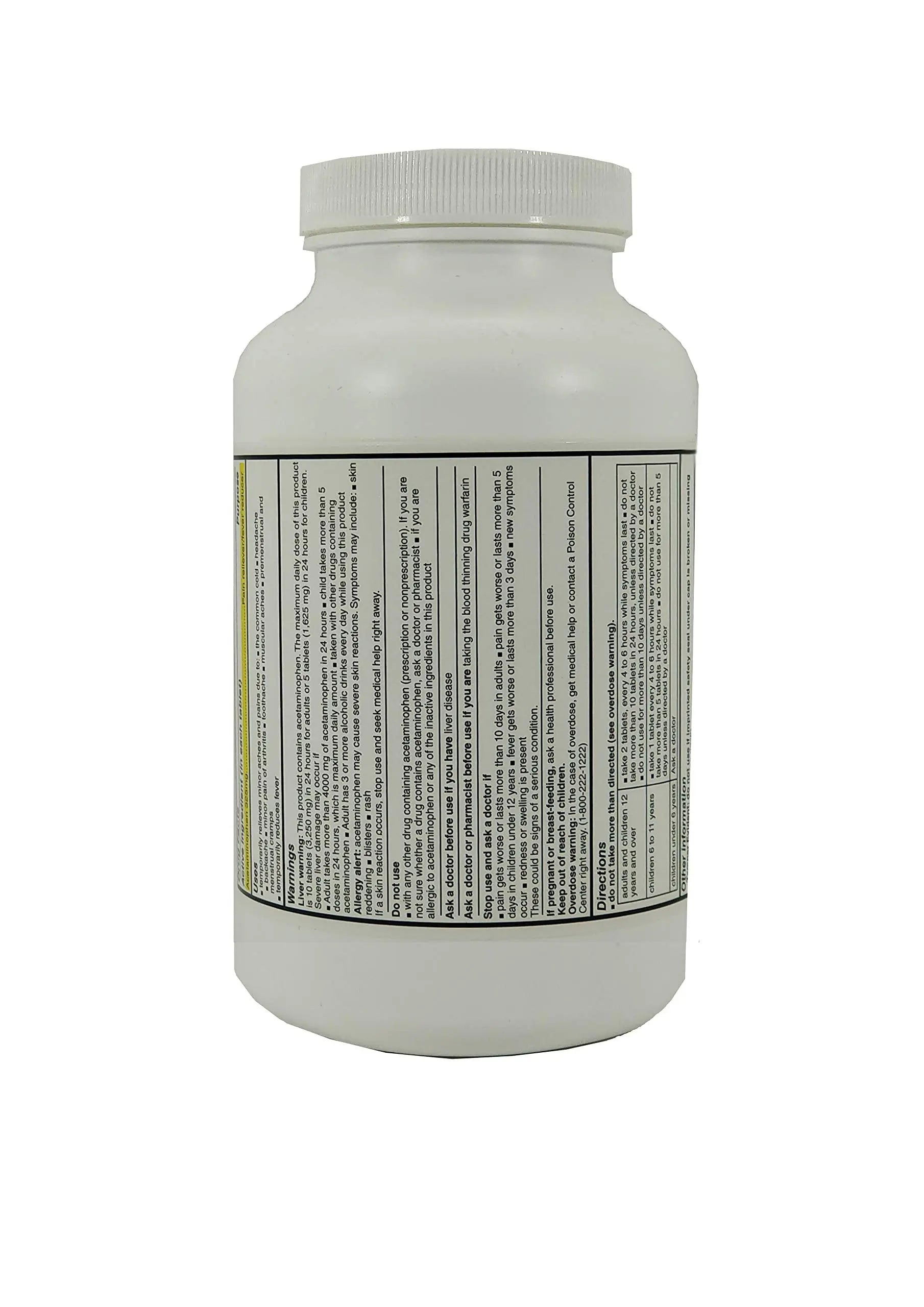 Pharbest Acetaminophen 325 mg 1000 Count Tablets Harbest Au supplements