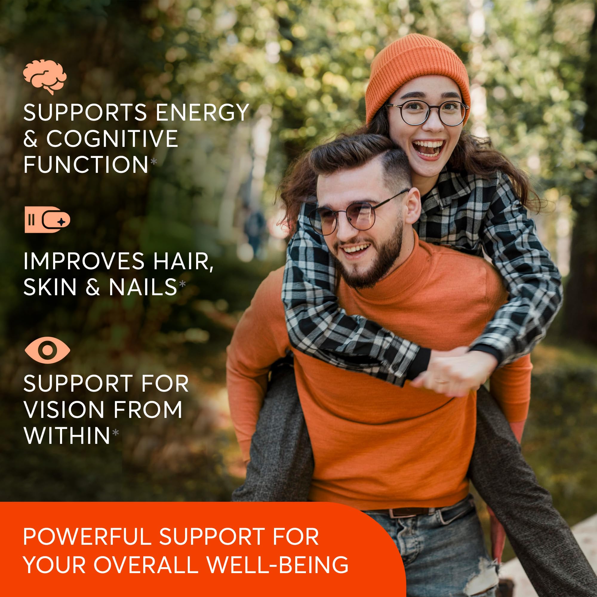 Multivitamin Supplement | Complex with Vitamin A, C, D, E, K1, B, Zinc & Chromium | Hair, Skin & Nail Beauty Vitamins | Immune Support Supplements for Men & Women | 60 Capsules SUPLINT Au supplements
