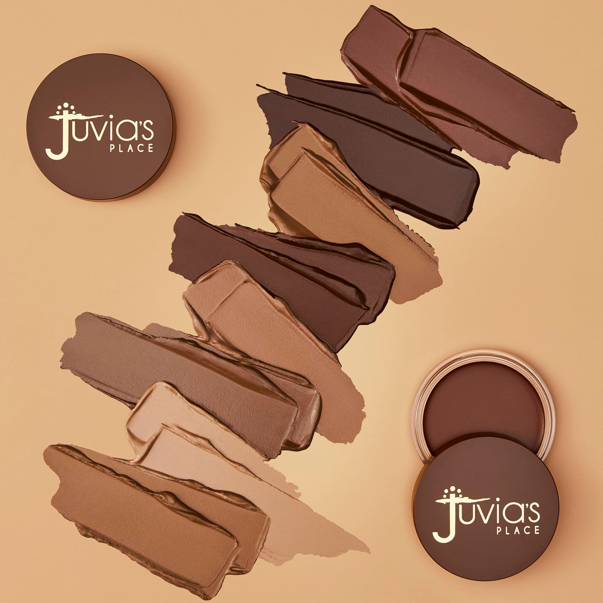 Juvia's Place Bronzed Cream Bronzer - Buttercream - Smooth Cream Bronzer Pot for Sun-Kissed Glow & Warmth, Buildable & Blendable Makeup Contour with Long-Lasting Matte Shimmer Finish, Highly Pigmented Juvia's Place Au supplements