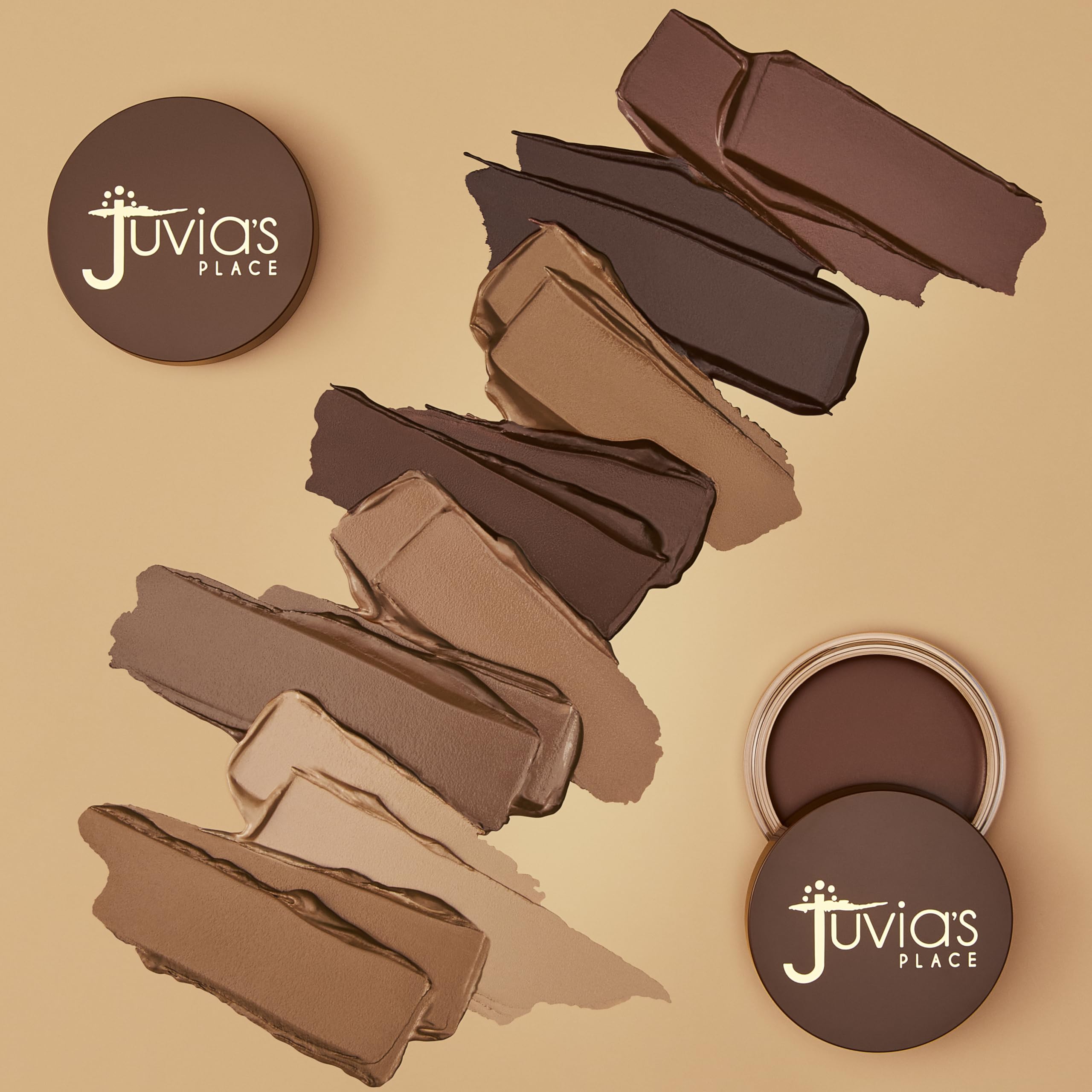 Juvia's Place Bronzed Cream Bronzer - Buttercream - Smooth Cream Bronzer Pot for Sun-Kissed Glow & Warmth, Buildable & Blendable Makeup Contour with Long-Lasting Matte Shimmer Finish, Highly Pigmented Juvia's Place Au supplements