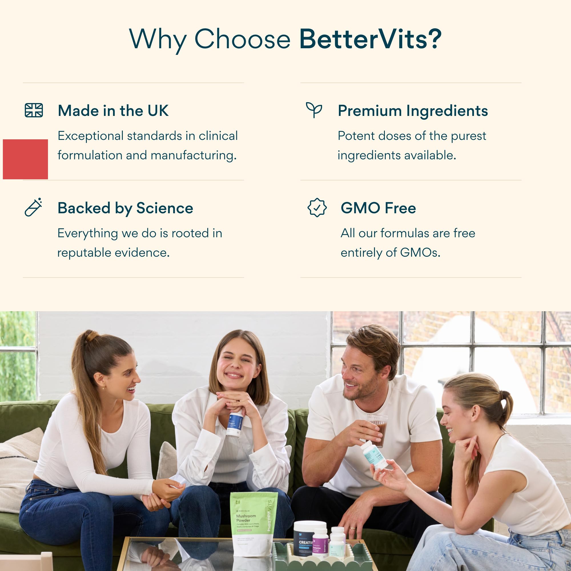 Bettervits Menopause Supplements for Women with Ashwagandha and Zinc | Hormone Balance Support with Vitamins D3 B6 B12 for Hot Flashes | Perimenopause Supplements for Monthly Wellness - 60 Capsules Bettervits Au supplements