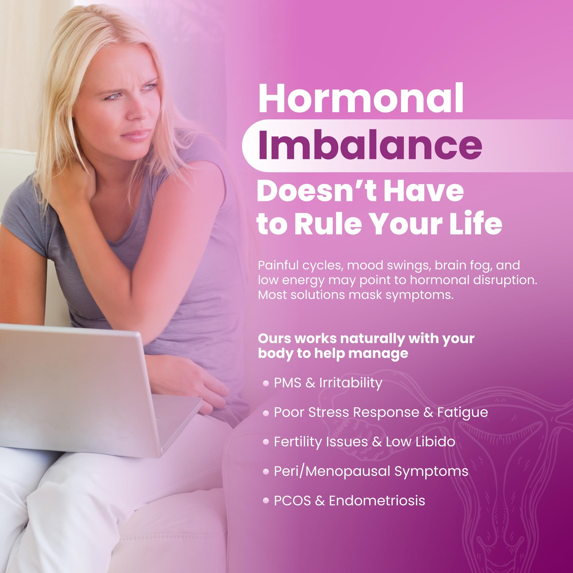 SIERRA LIFE SCIENCES Hormonal Balance Blend for Women – Vitex, DIM, Shatavari + Adaptogenic Support – Menstrual & Menopause Relief – Vegan, Clean-Label Formula – 4600mg – 60 Capsules SIERRA LIFE SCIENCES Au supplements