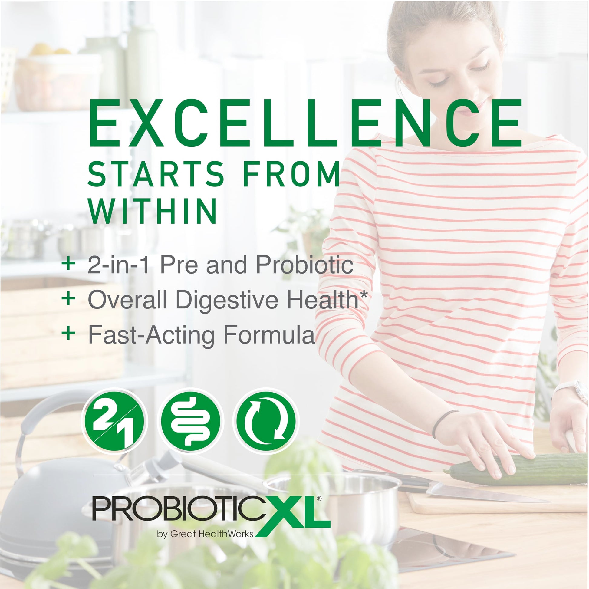 OmegaXL Powerful Joint and Muscle Support Supplement 60 Count (2 Pack) & Probiotic XL - PreforPro, DE111, Shelf Stable - Promote Healthy Gut Flora Growth (30 Veggie caps) OmegaXL Au supplements
