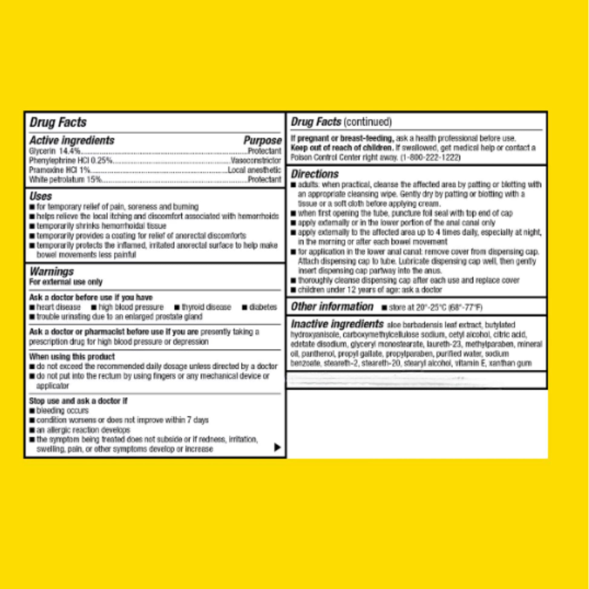 Equate Hemorrhoidal Cream,1.8 Oz (Pack of 02) Total 2 + me Gusta Sticker ME GUSTA SHOP Au supplements