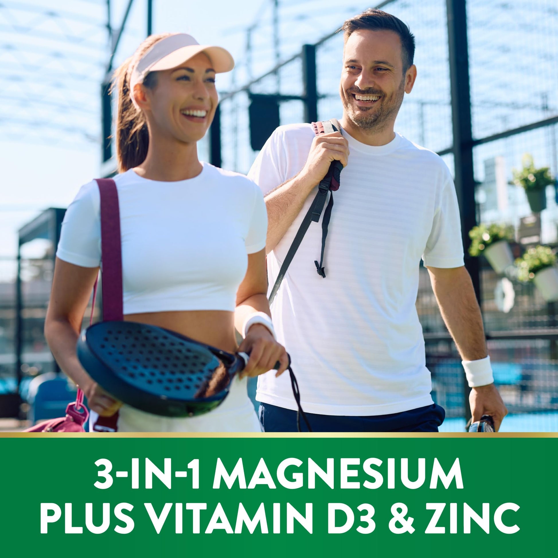 Nature's Truth Triple Magnesium Complex Supplement | 60 Capsules | Glycinate, Citrate & Malate | with D3 & Zinc | Vegetarian, Non-GMO, & Gluten Free Nature's Truth Au supplements