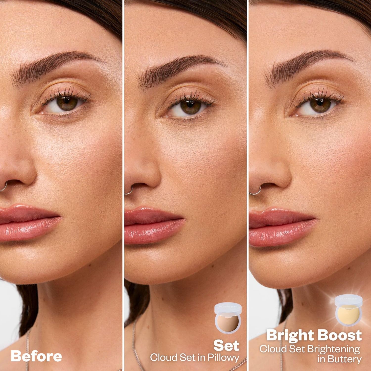 Kosas Cloud Set Pressed Setting Powder – Translucent Shine Control Face Powder, Soft Matte Finish, Comfy (Sheer Medium) Kosas Au supplements
