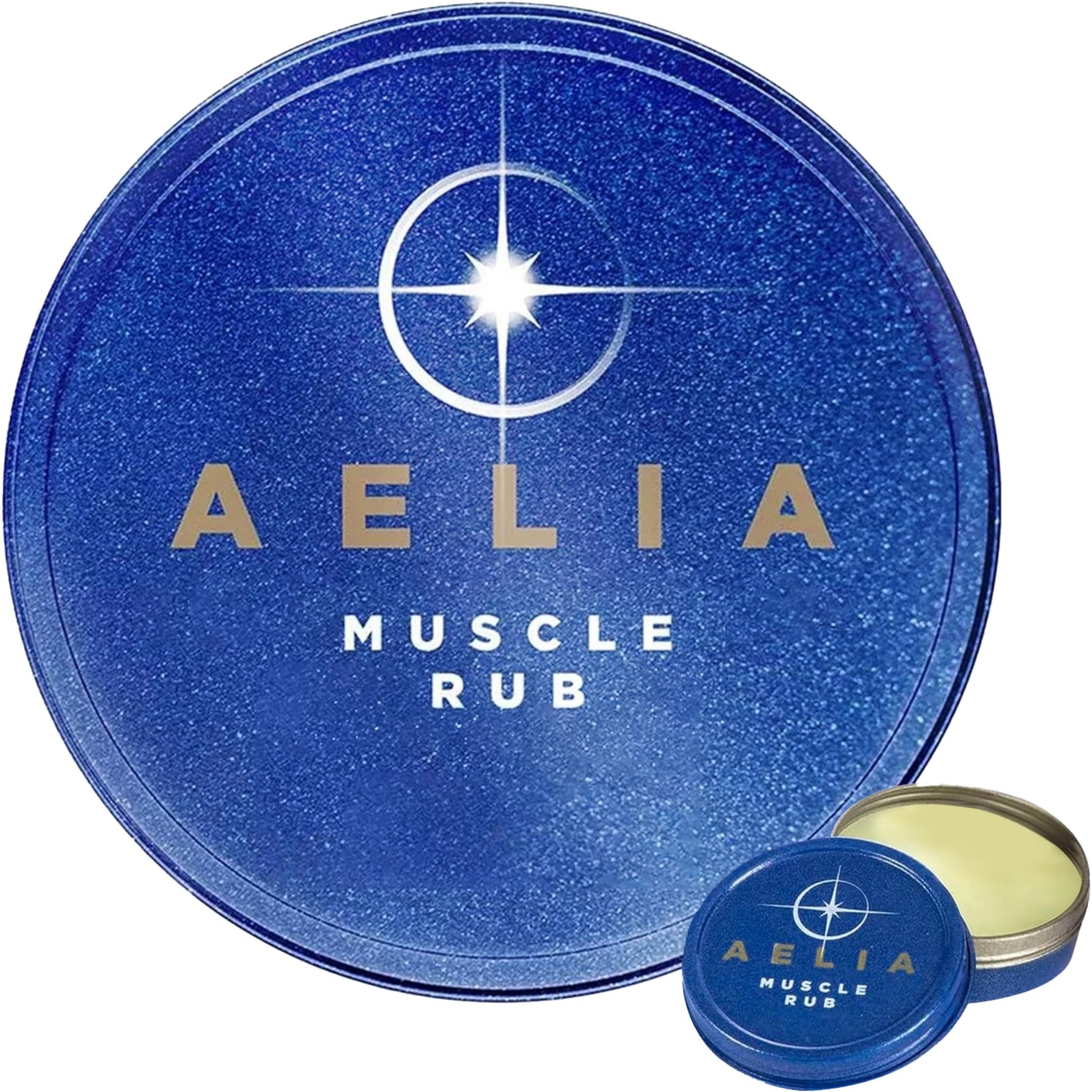 AELIA Muscle Rub - Coconut Oil, Vitamin E, Arnica, Ginger Root, Turmeric & Lavender – 1 oz AELIA Au supplements