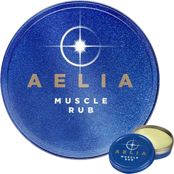 AELIA Muscle Rub - Coconut Oil, Vitamin E, Arnica, Ginger Root, Turmeric & Lavender – 1 oz AELIA Au supplements
