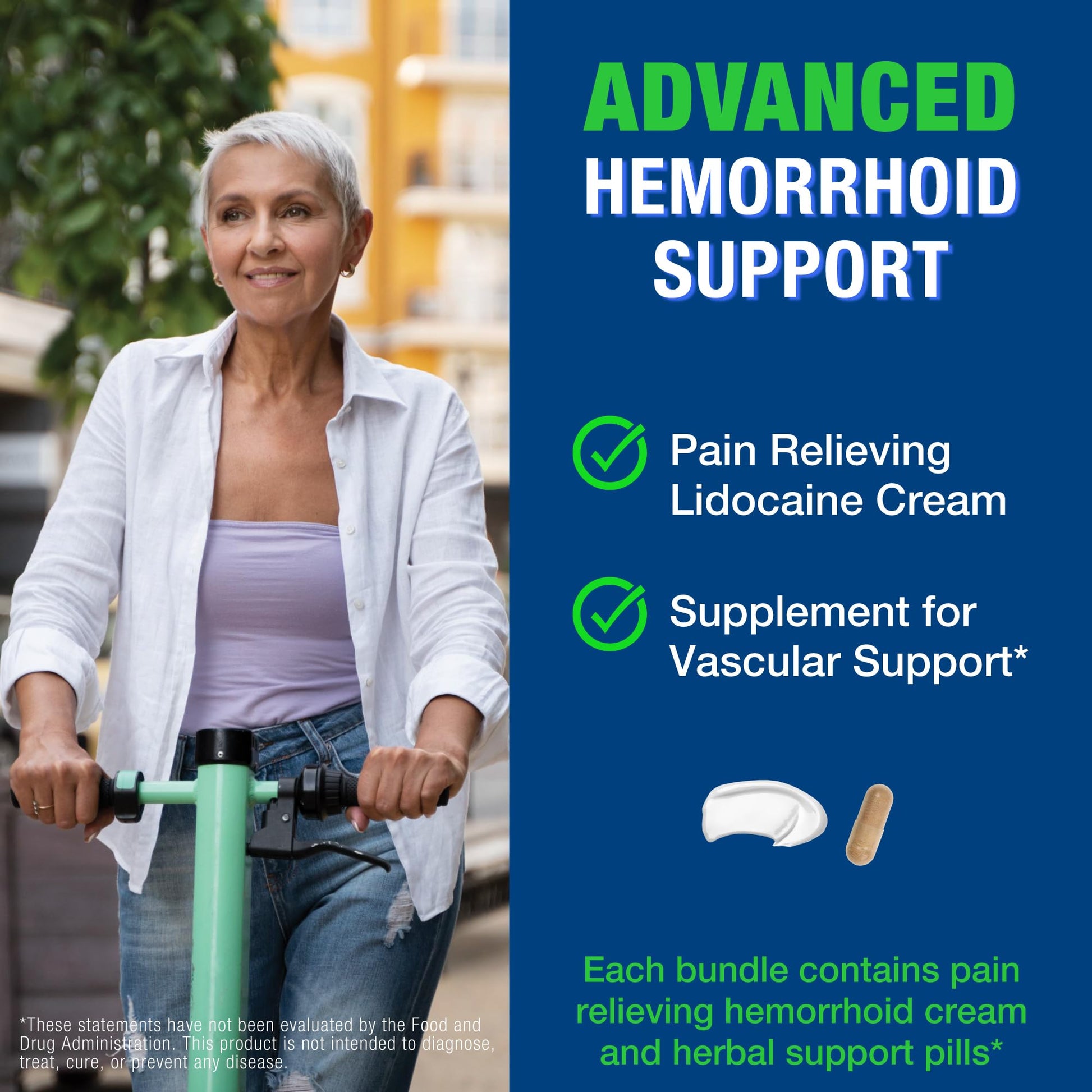 HemRid Max and Maximum Strength Lidocaine Cream - Hemorrhoid Relief Bundle for Fast Internal & External Support - Hemorrhoid Pills & Hemorrhoidal Lidocaine Cream for Rapid Comfort & Soothing Care HemRid Au supplements