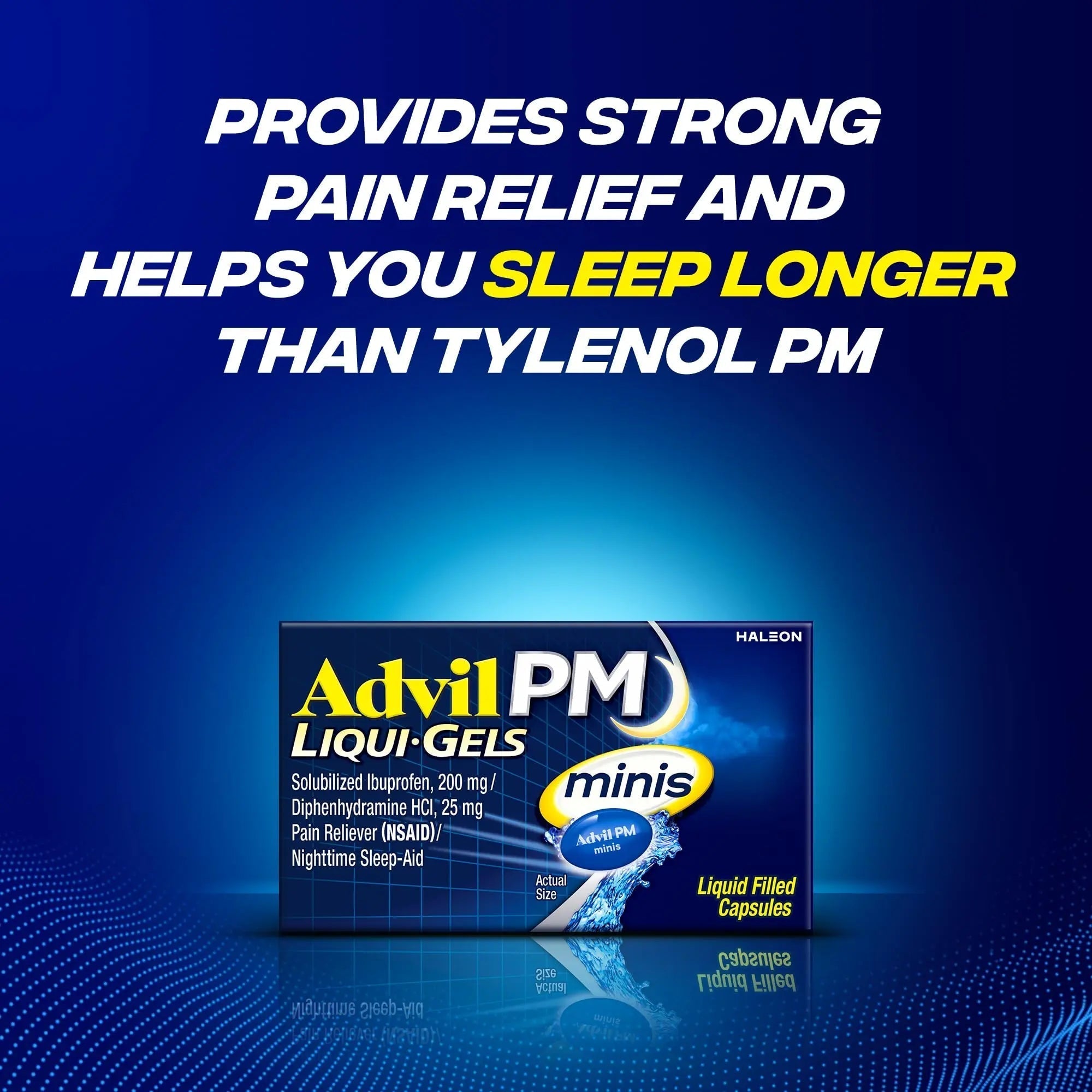 Advil PM Liqui-Gels Minis, 80 Liquid Filled Capsules Advil Au supplements