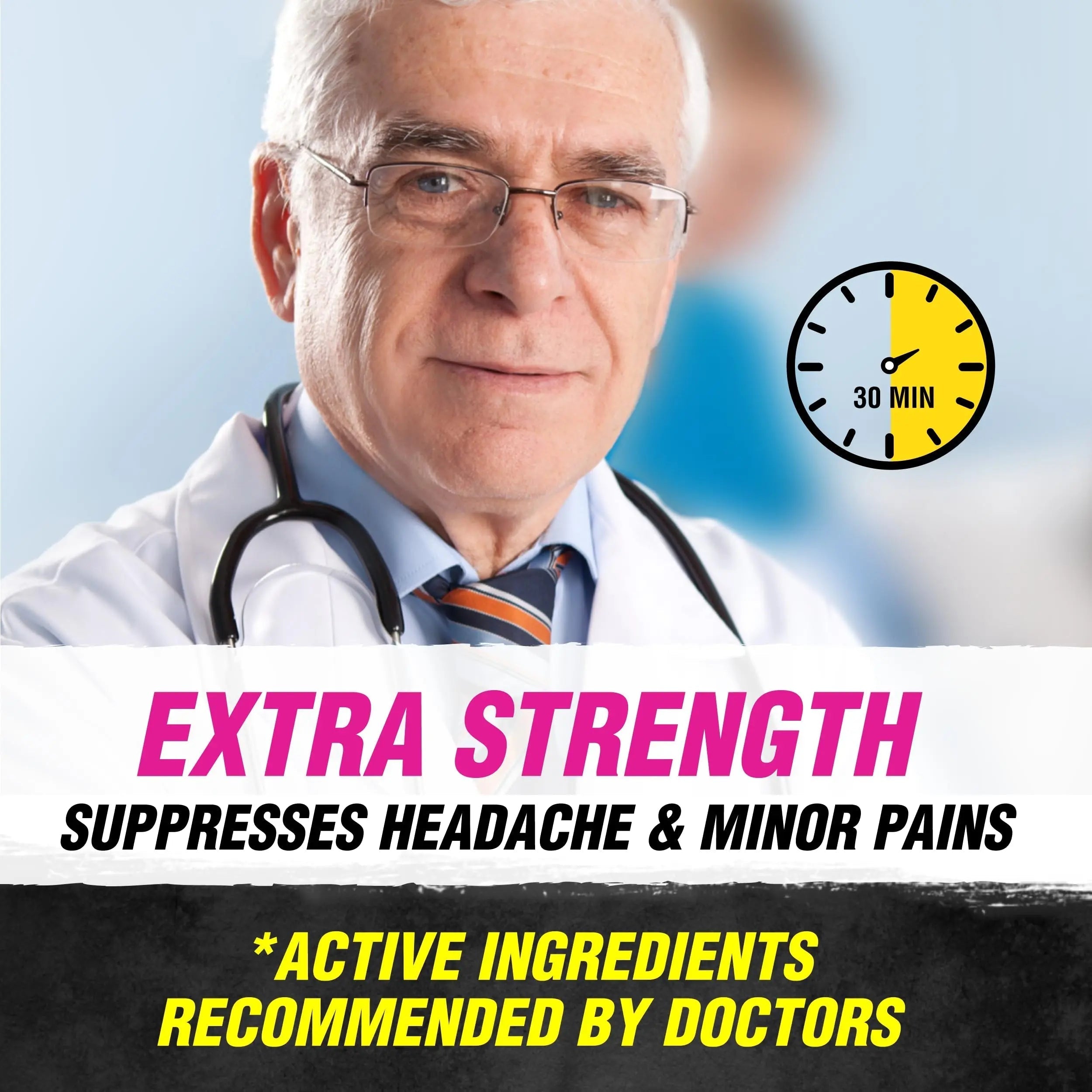 BioElectro Extra Strength Pain & Headache Relief Tablets, 24 Count BioElectro Au supplements