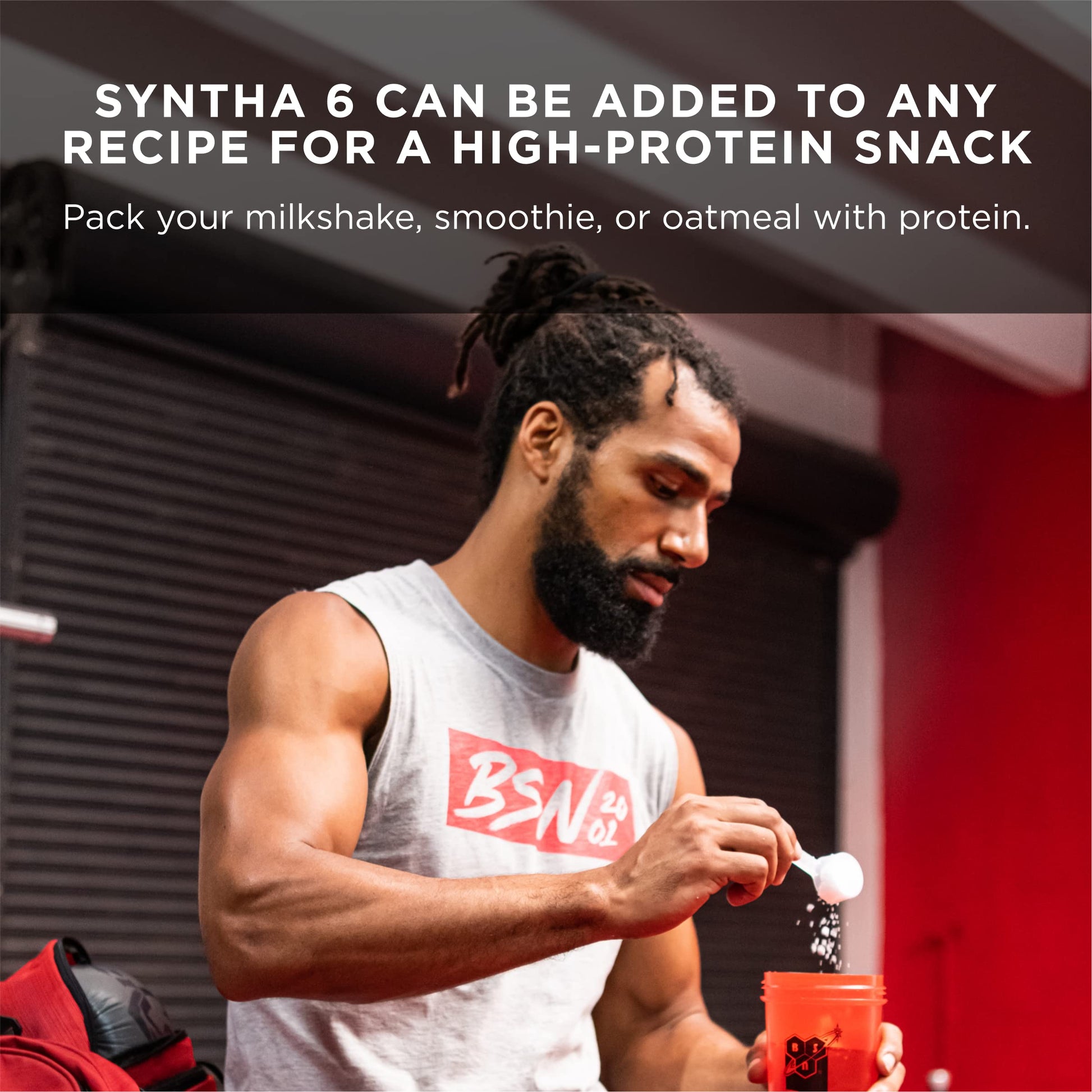 BSN SYNTHA-6 Whey Protein Powder, Strawberry Protein Powder with Micellar Casein BSN Au supplements