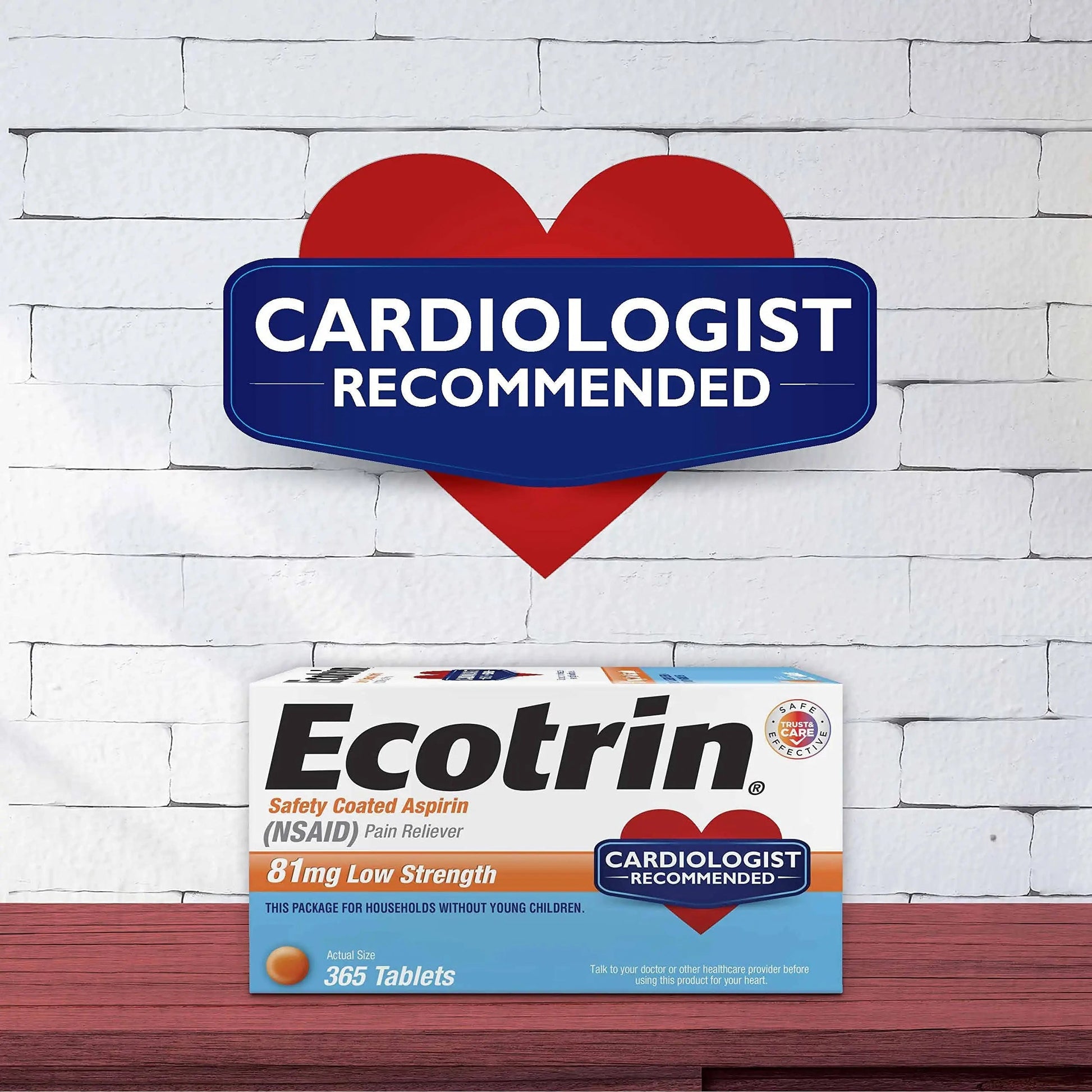 ECOTRIN ADULT LOW DOSE 81MG (45 tablets) Ecotrin Au supplements