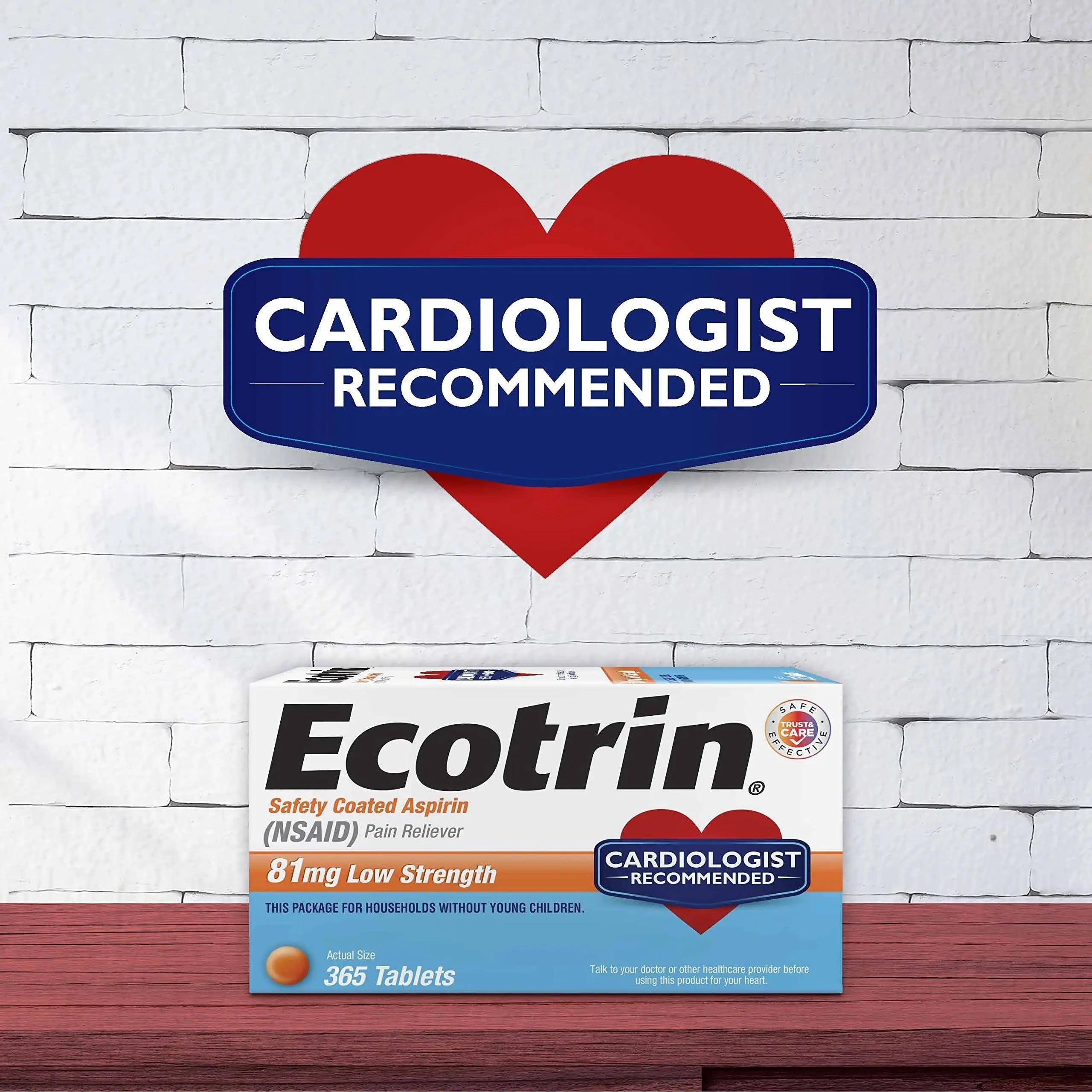 ECOTRIN ADULT LOW DOSE 81MG (45 tablets) Ecotrin Au supplements