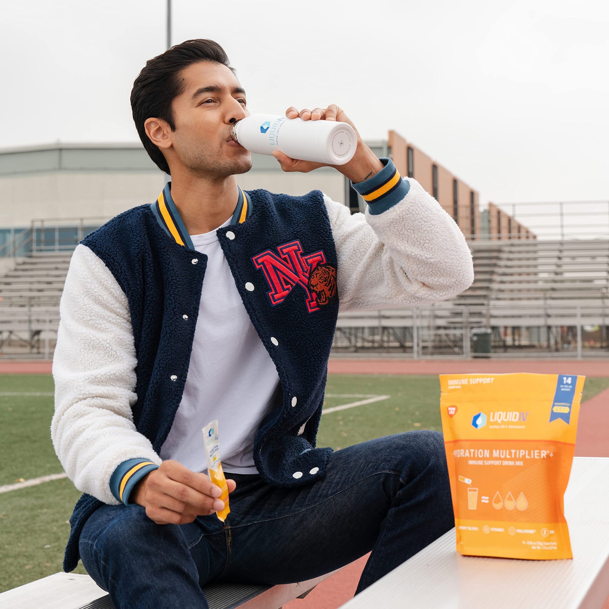Liquid I.V. Hydration Multiplier + Immune Support - Tangerine - Hydration Powder Liquid I.V. Au supplements