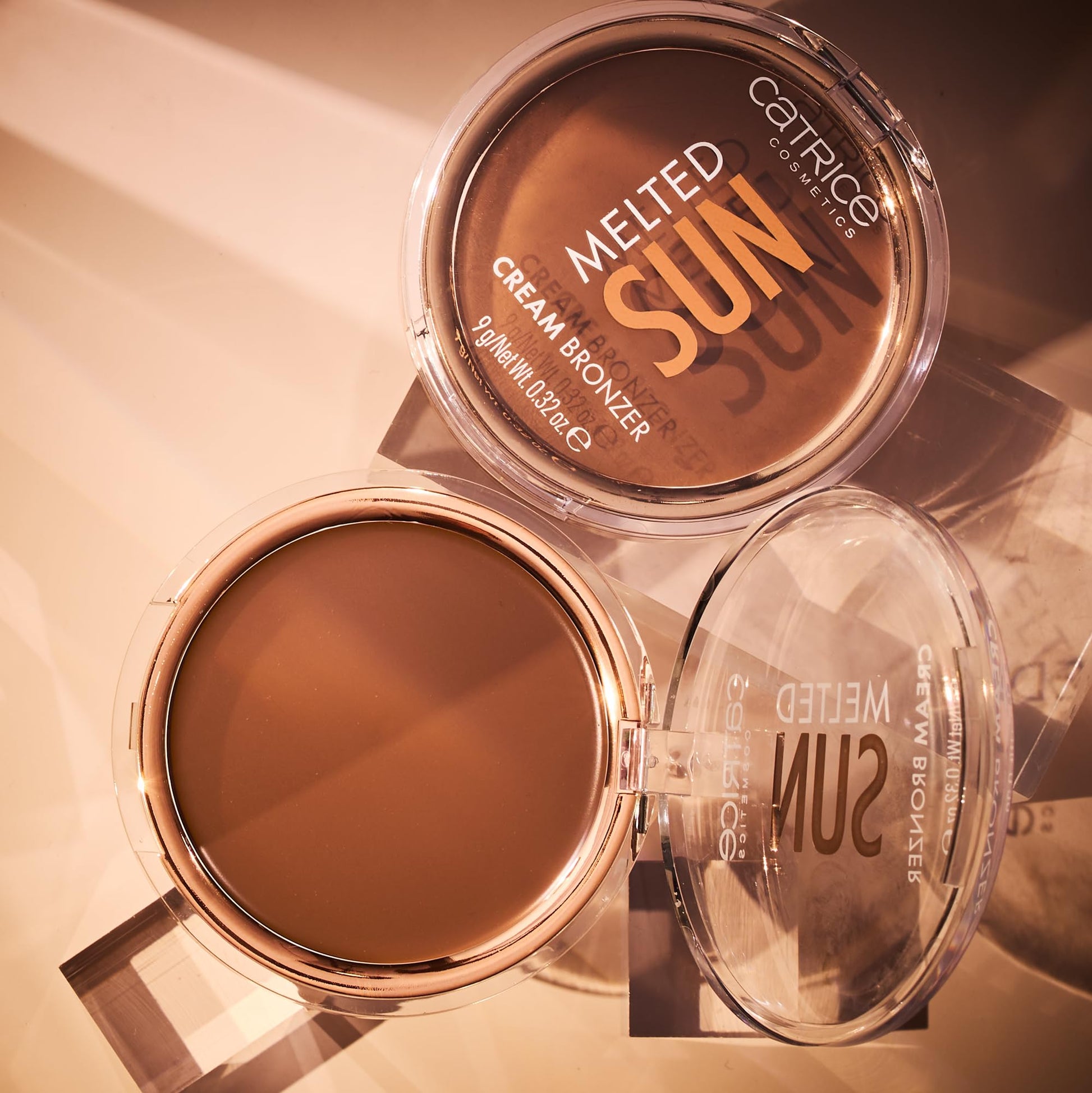 Catrice | Melted Sun Cream Bronzer, Easy to Blend Buildable Coverage for Long Lasting Bronzed Glow, Vegan & Cruelty Free, Without Parabens, Oil & Microplastic Particles (30 | Pretty Tanned) Catrice Au supplements