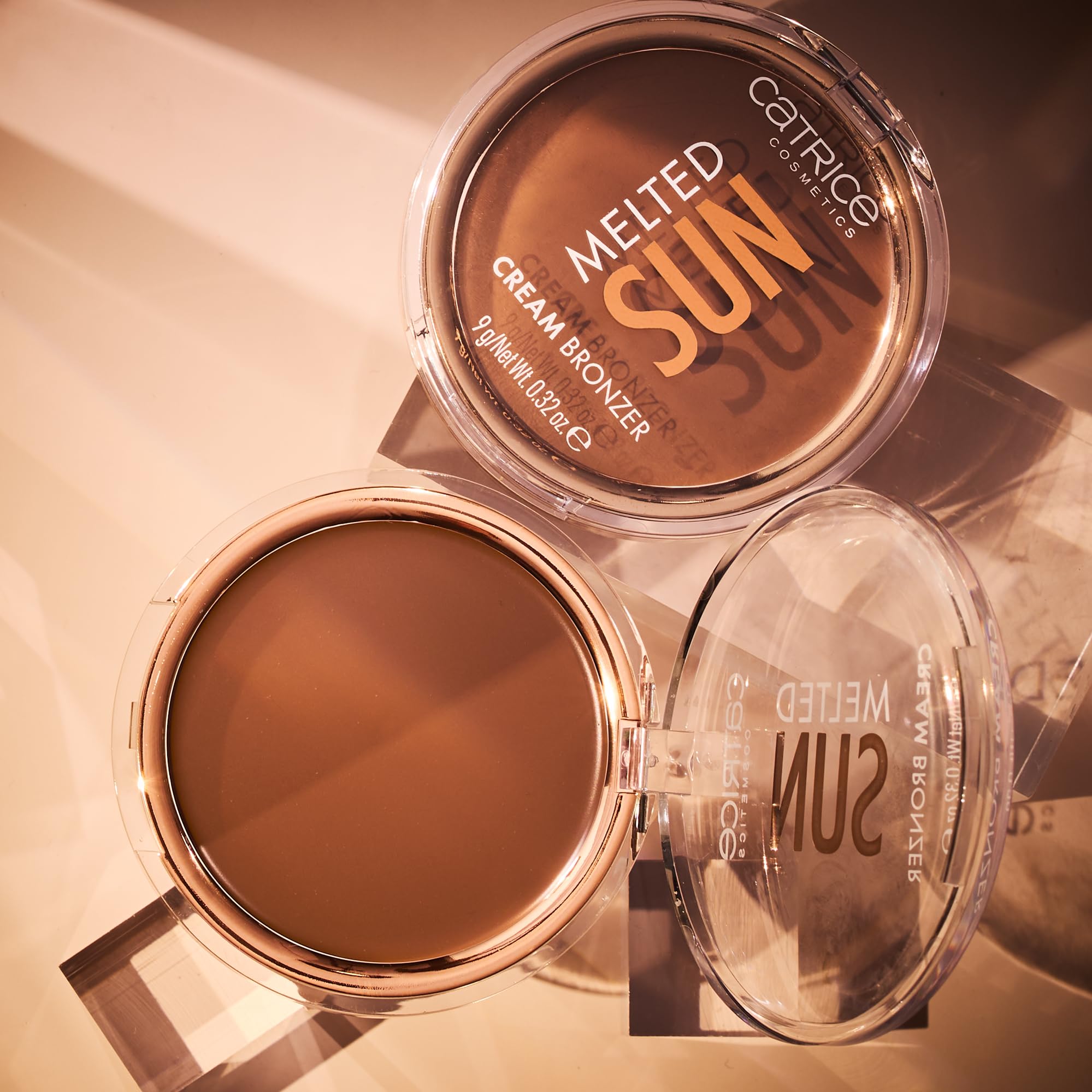 Catrice | Melted Sun Cream Bronzer, Easy to Blend Buildable Coverage for Long Lasting Bronzed Glow, Vegan & Cruelty Free, Without Parabens, Oil & Microplastic Particles (30 | Pretty Tanned) Catrice Au supplements