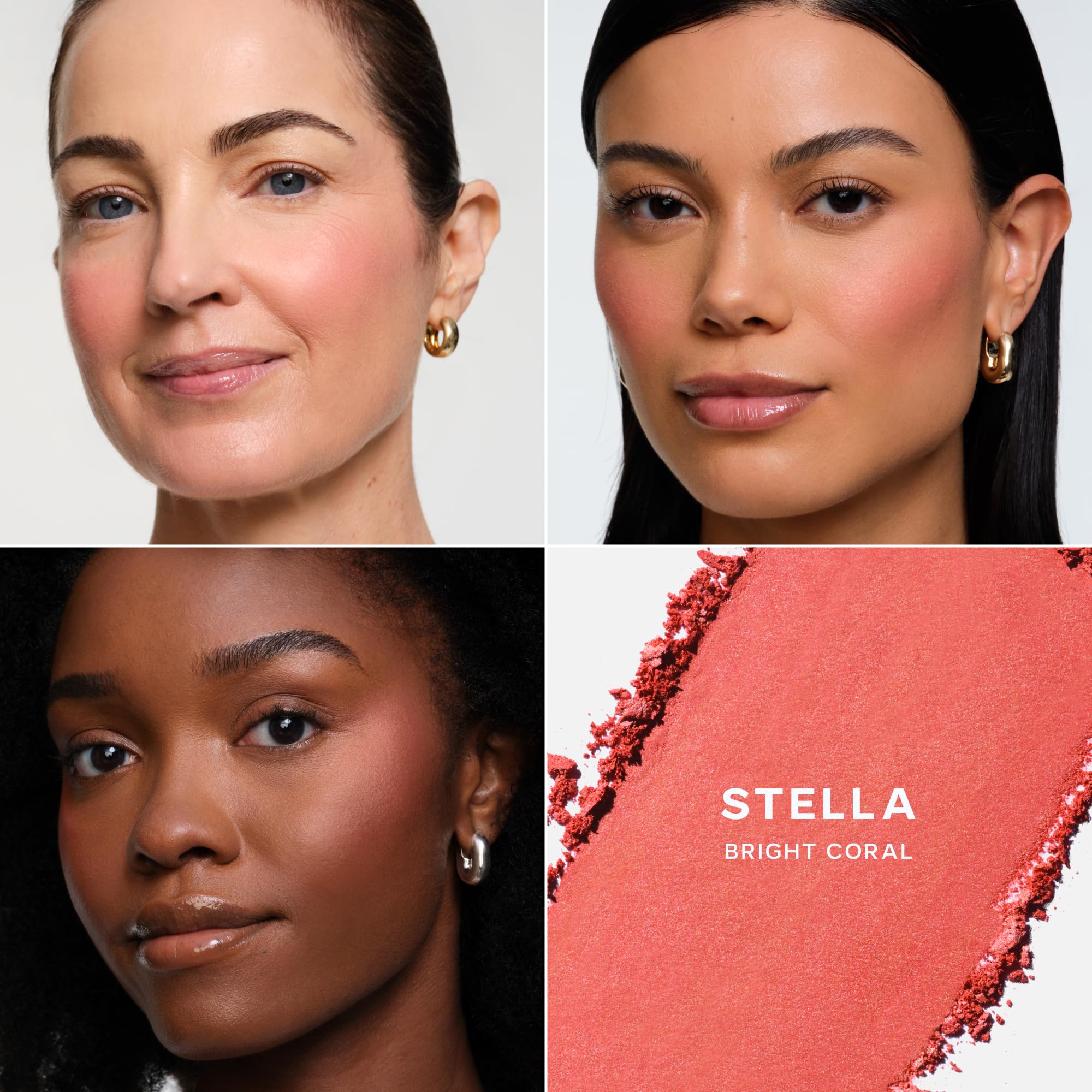 Saie Cheek Flush Duo - Dew Liquid Blush (.40 oz, Hottie), SuperSuede Baked Powder Blush (.01 oz, Stella) - Layerable, Skin-Nourishing Blushes for a Seamless Radiant Finish Saie Au supplements