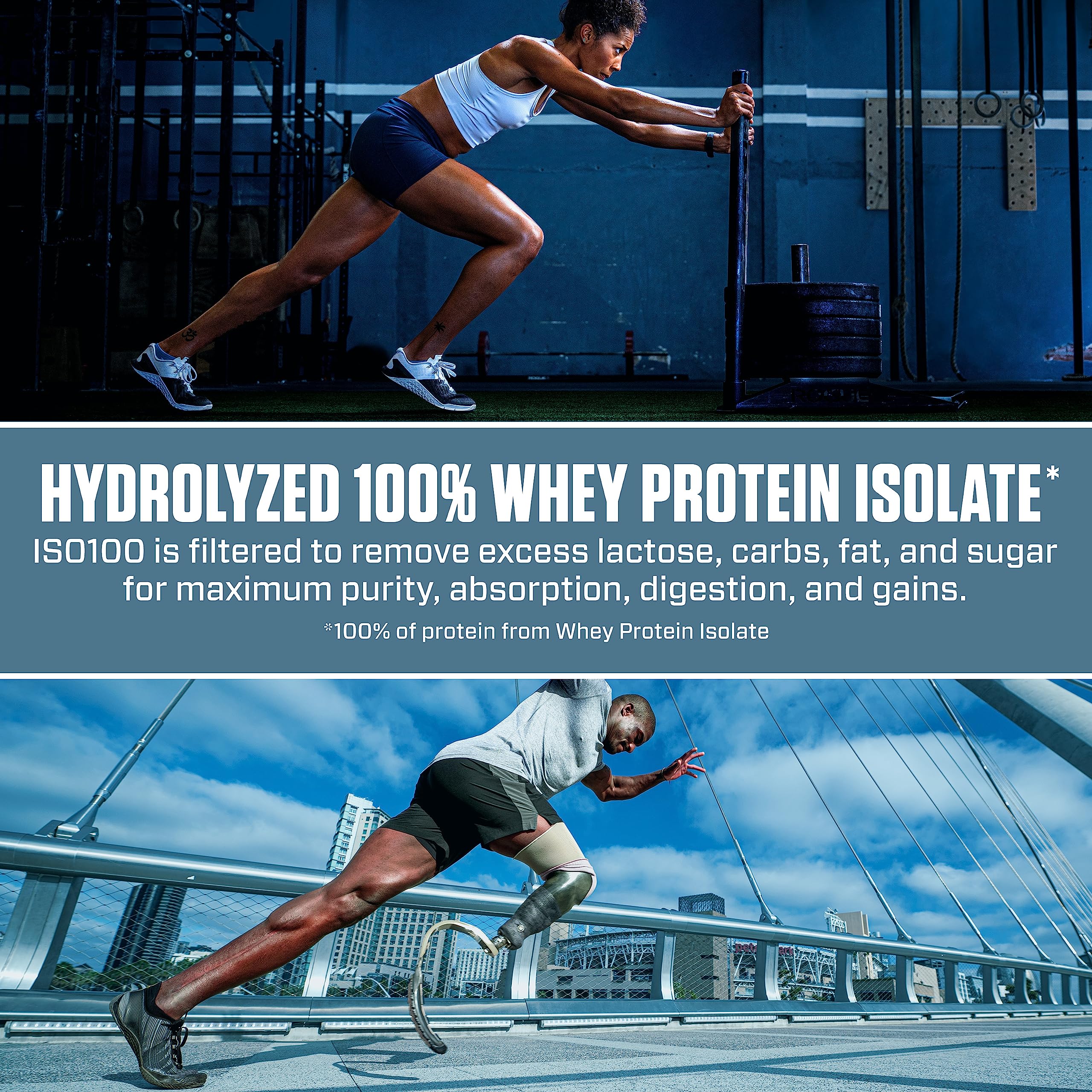 Dymatize ISO100 Whey Protein Powder with 25g of Hydrolyzed 100% Whey Isolate Dymatize Au supplements