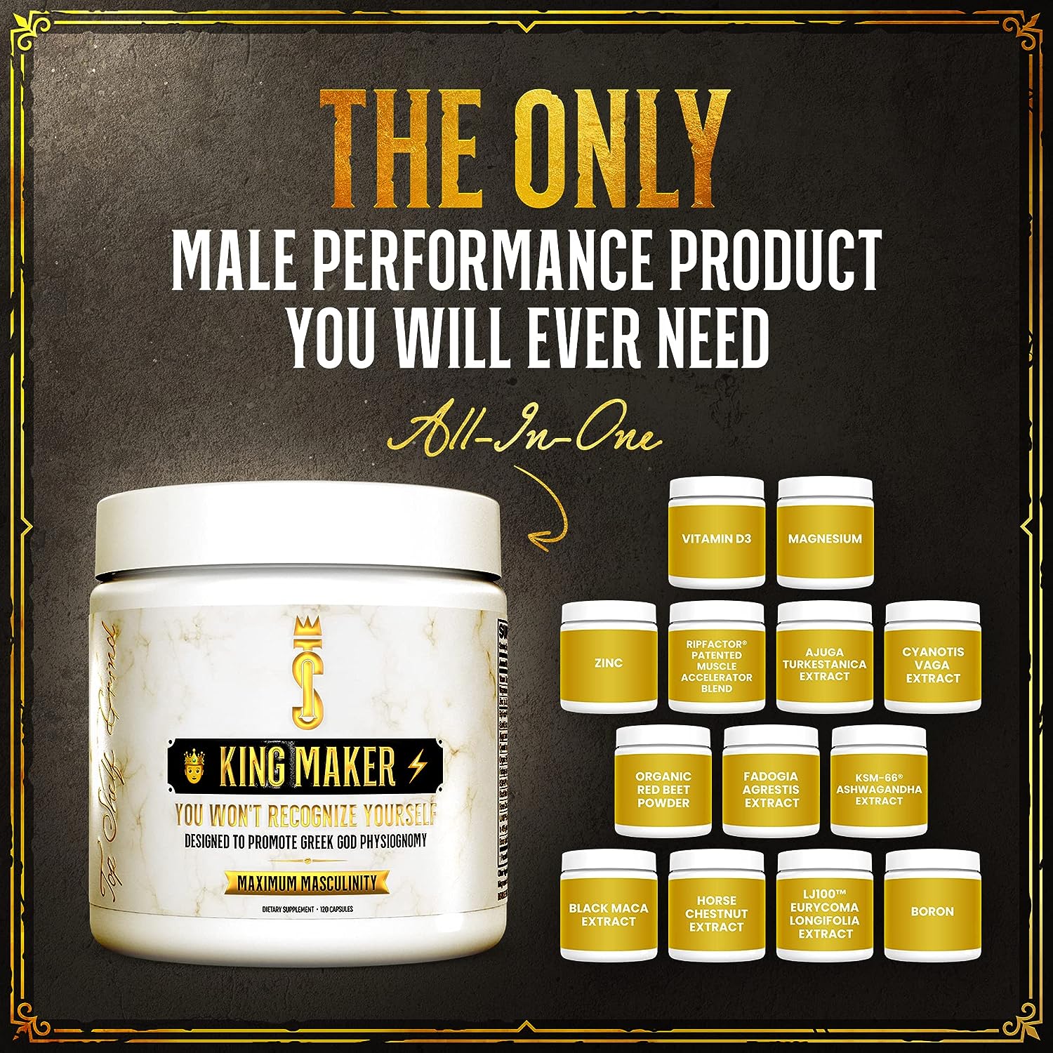 Top Shelf Grind King Maker, 13-in-1 Anabolic Supplement for Men to Increas Join Top Shelf Grind Au supplements